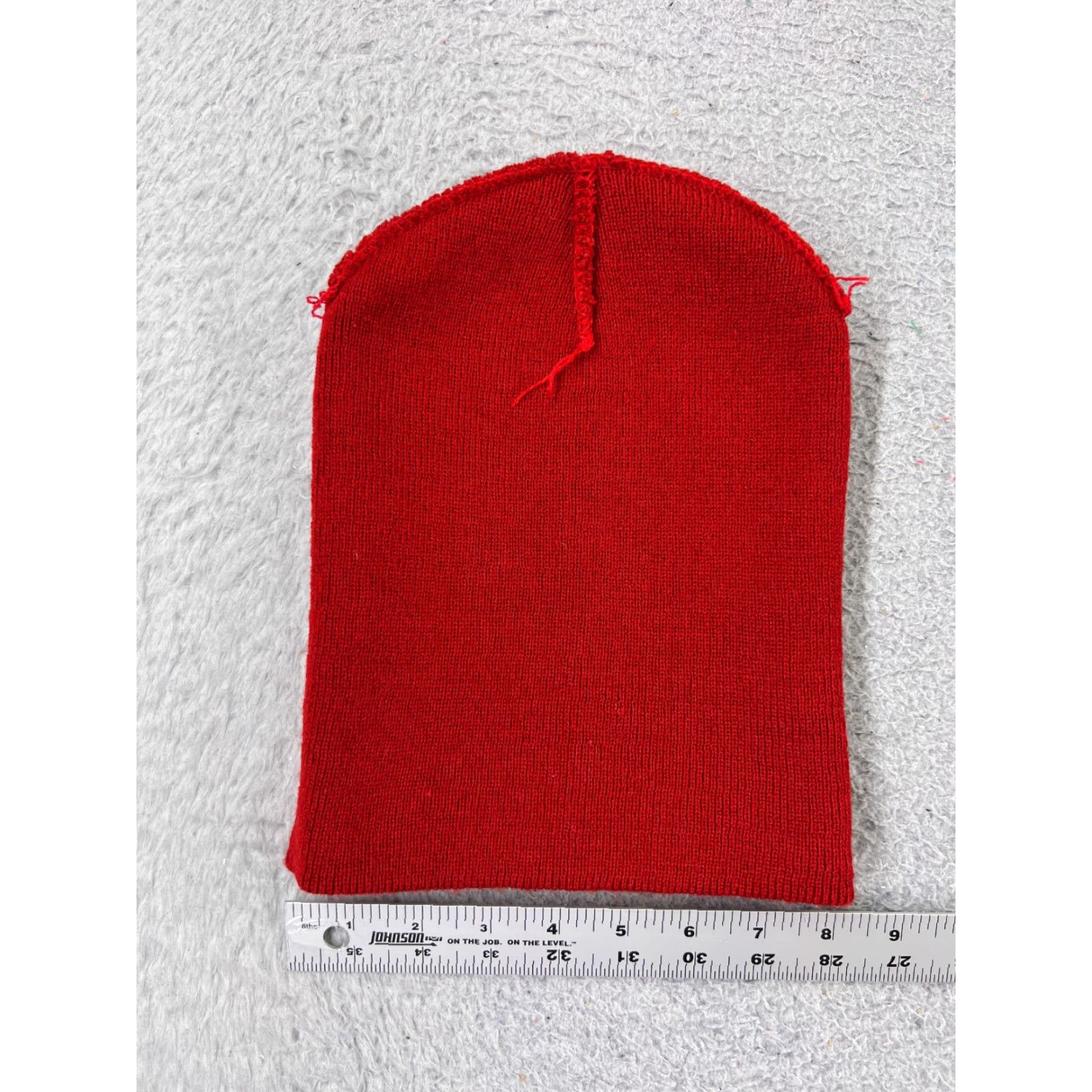 Vintage Unbranded Beanie Adult One Size Red Knit Acrylic Skate Beanie Cap Casual Everyday Winter Mens Womens Boys Girls Size ONE SIZE - 3 Thumbnail