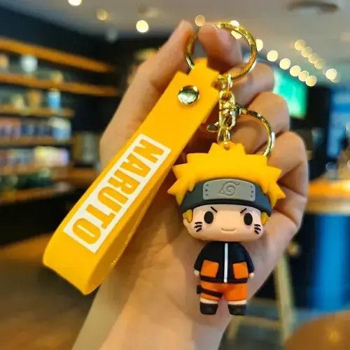 Jewelry 3D NARUTO Silicone Soft Rubber Keychain Size ONE SIZE - 3 Thumbnail