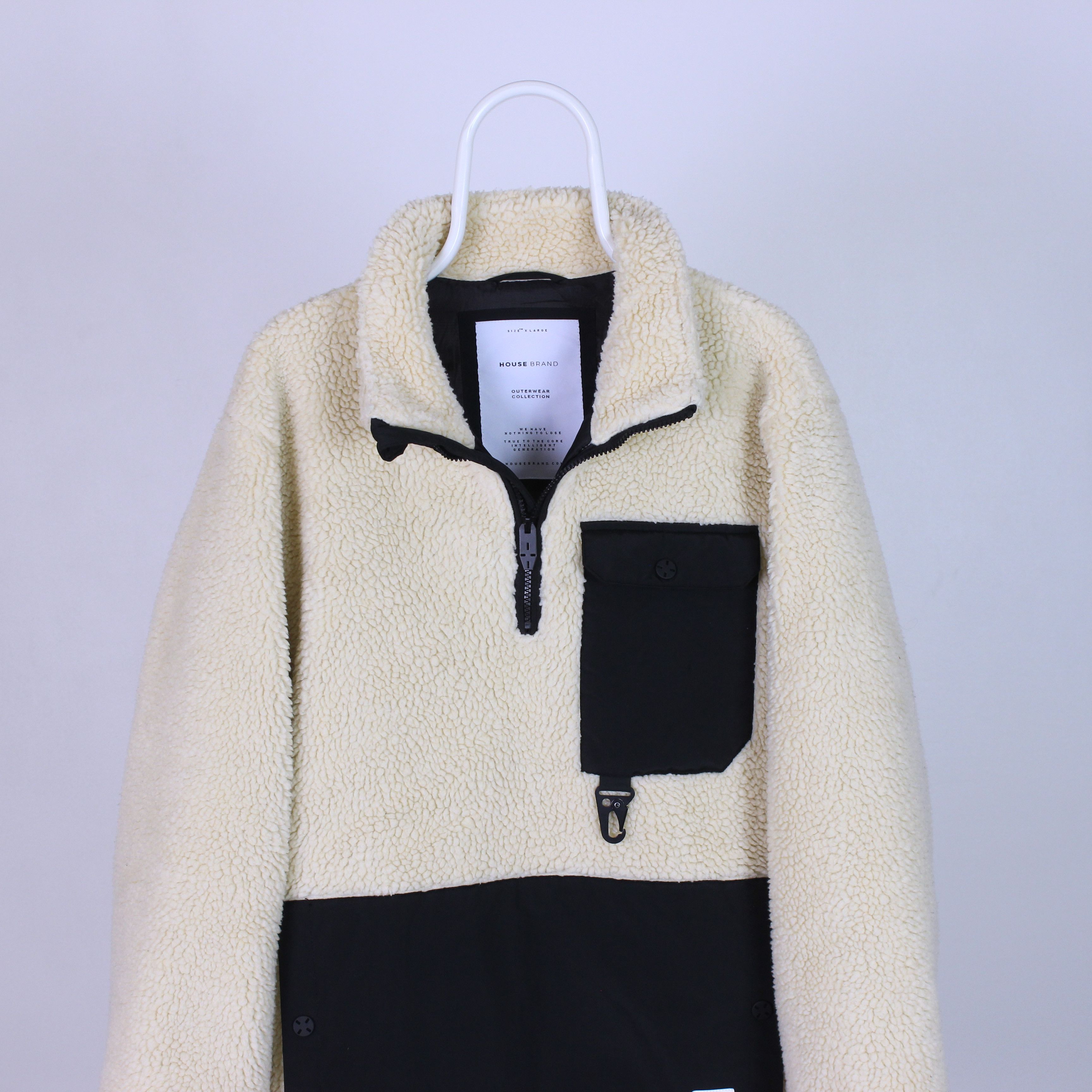 Other HOUSE BRAND men knitwear heavy fleece sherpa XL Size US XL / EU 56 / 4 - 8 Thumbnail