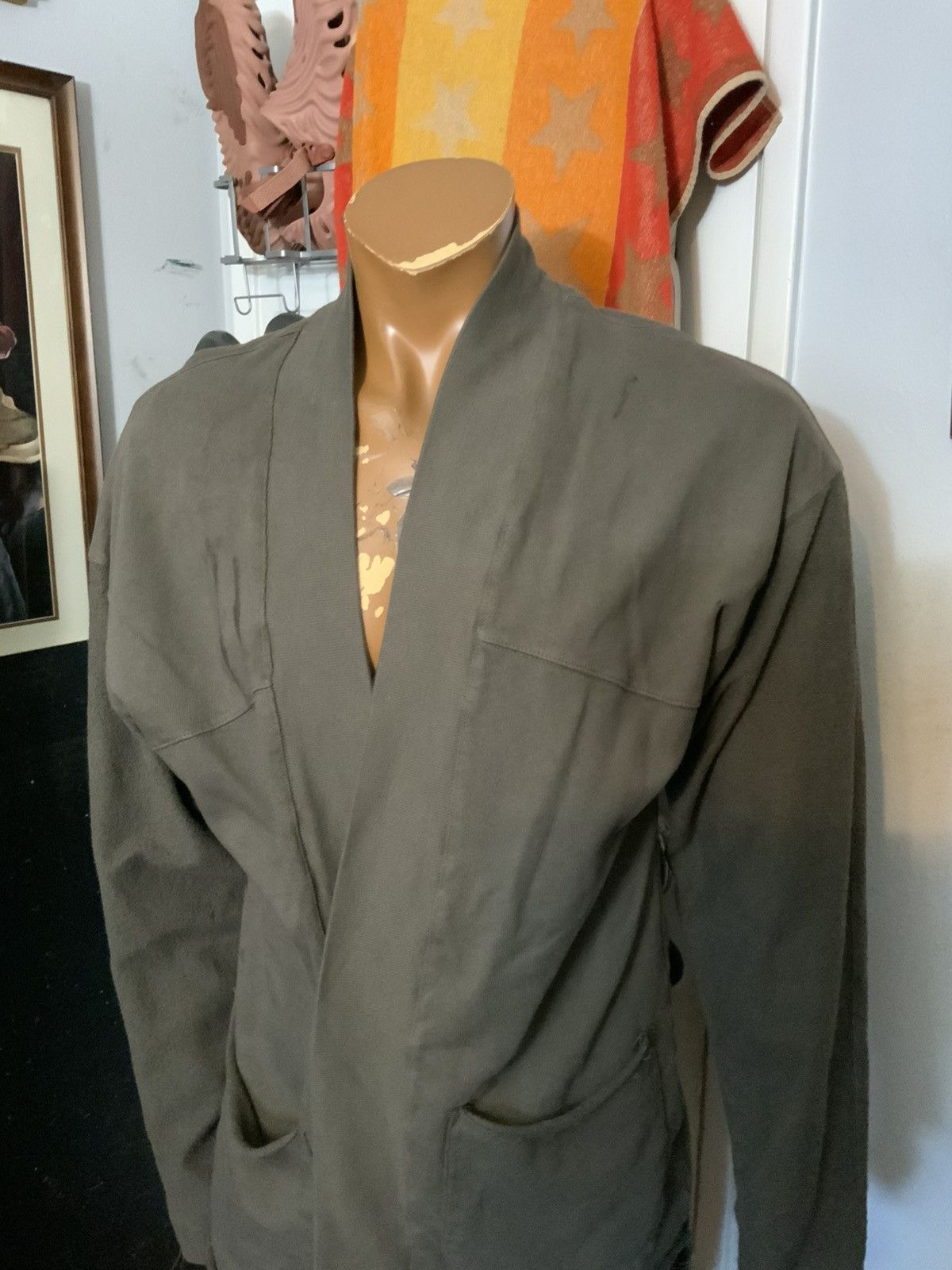 Daniel Patrick Daniel Patrick Terry Roaming Shield Cardigan Cloak Sweater Size US M / EU 48-50 / 2 - 16 Thumbnail