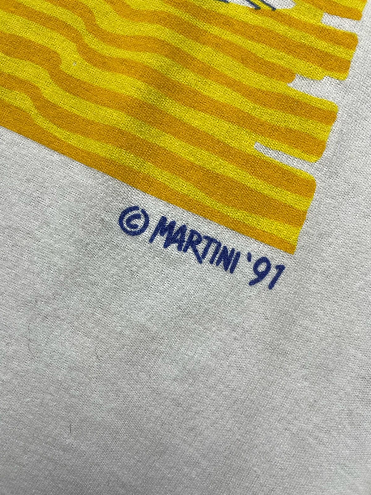 Martine Rose × Vintage Vintage Martini logo tee free size 1991 rare Size US M / EU 48-50 / 2 - 6 Thumbnail