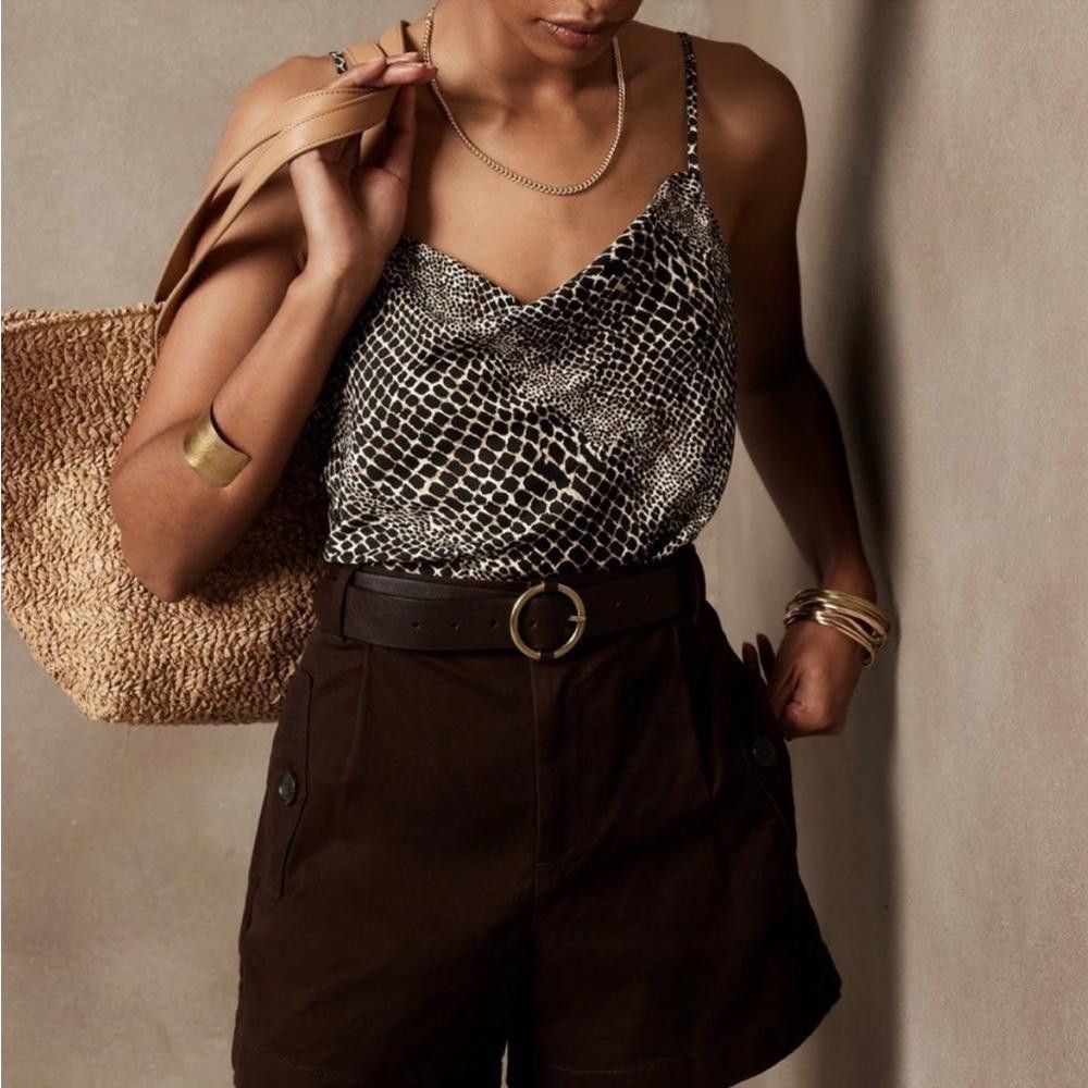 Banana Republic Banana Republic l NWT Cowl Neck Cami Blouse XS Size XS / US 0-2 / IT 36-38 - 8 Thumbnail