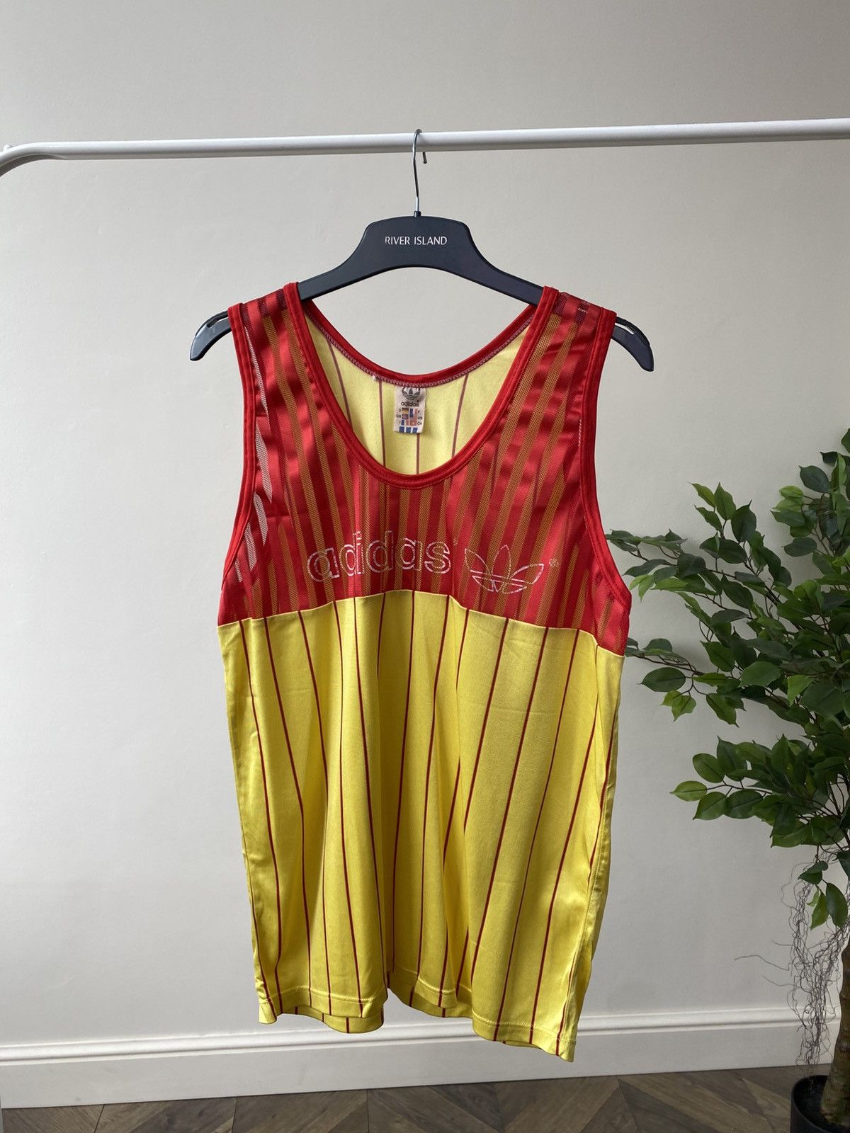 Adidas × Vintage Vintage Adidas Olympic Games 80s Sleeveless Size US M / EU 48-50 / 2 - 4 Thumbnail