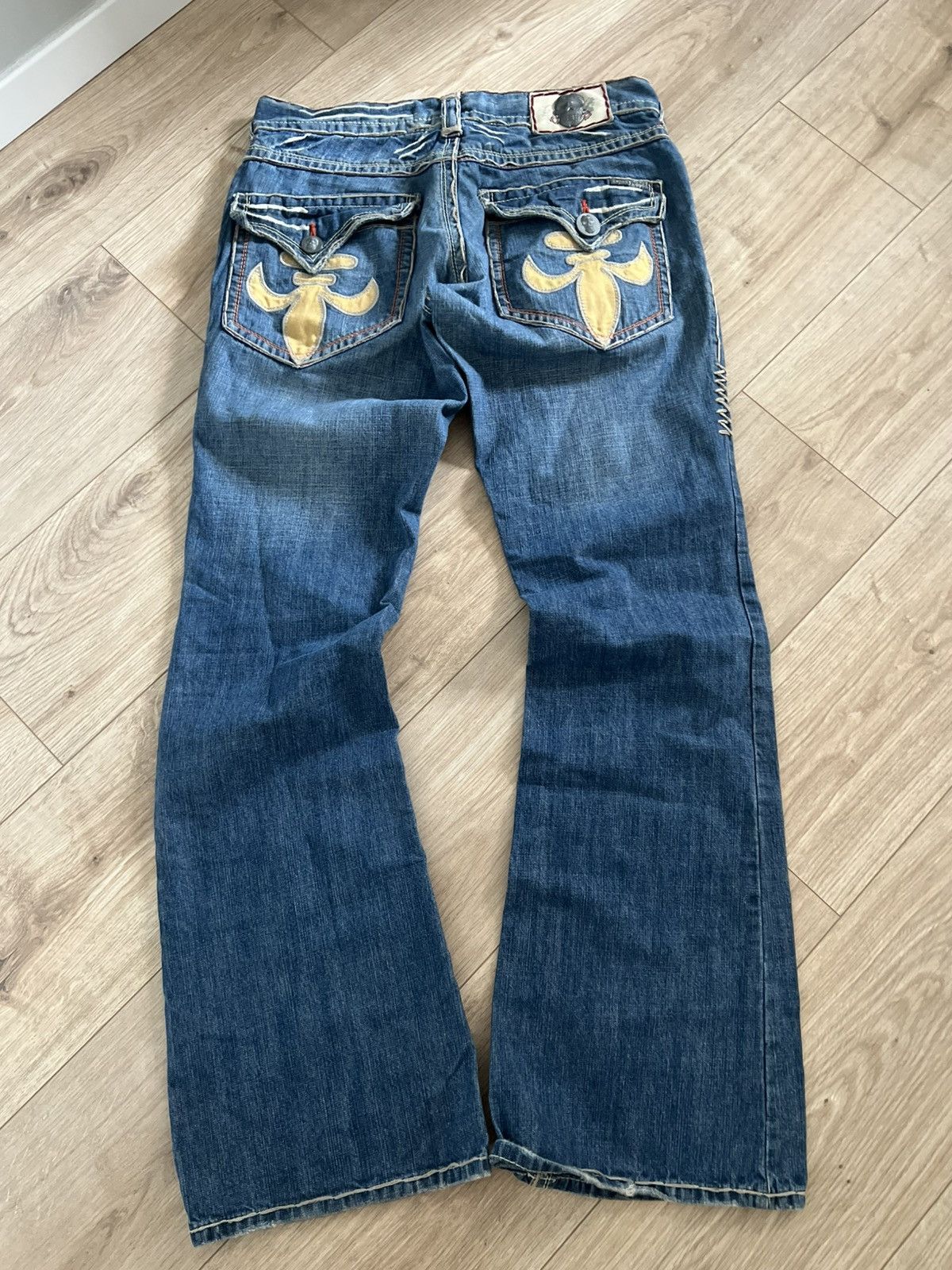 Vintage Vintage y2k jeans rock revival style made in Usa swag Size US 36 / EU 52 - 1 Thumbnail