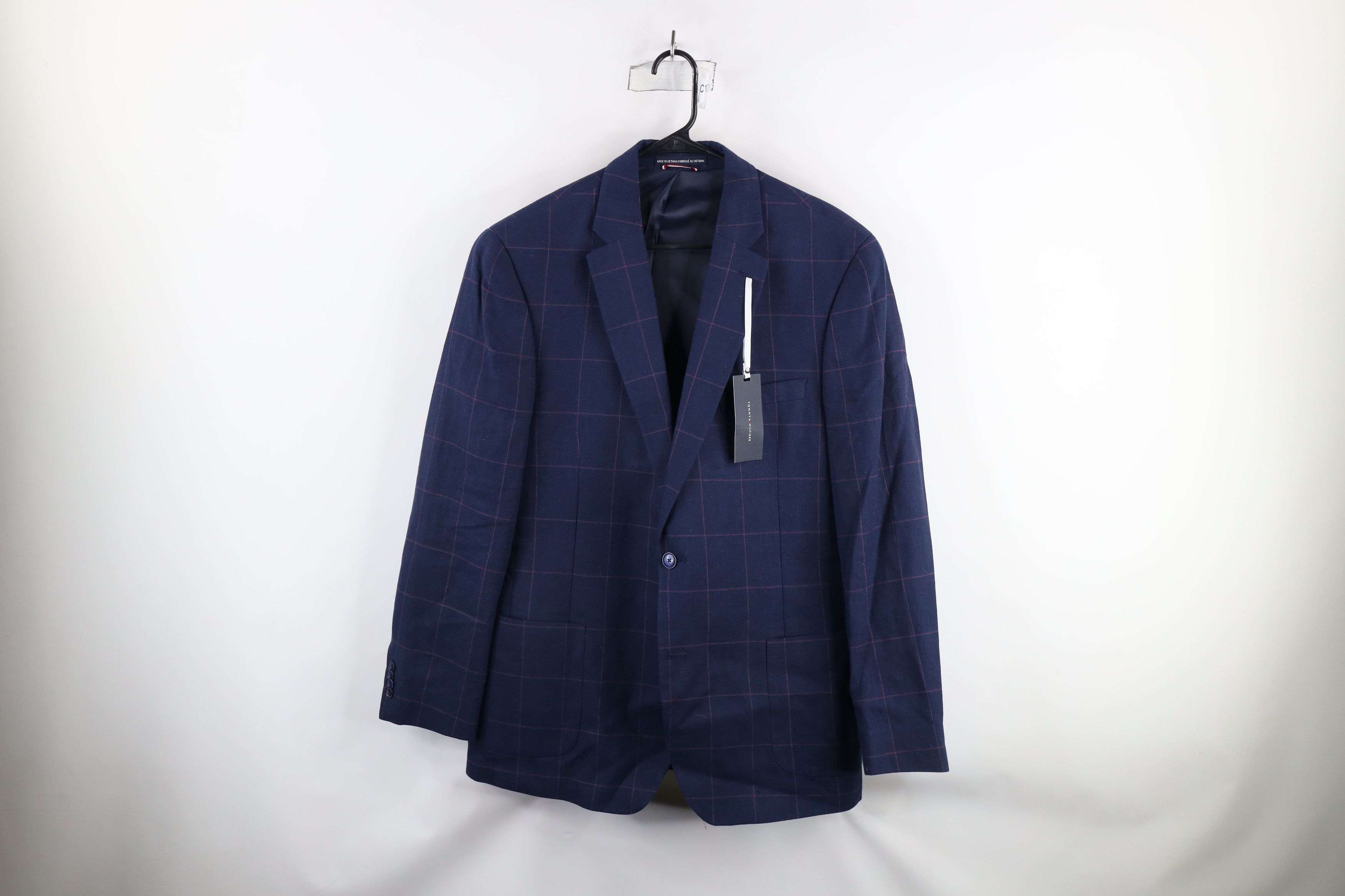 Tommy Hilfiger × Vintage Deadstock Vintage Tommy Hilfiger Suit Coat Blazer Jacket Size US XXL / EU 58 / 5 - 1 Thumbnail