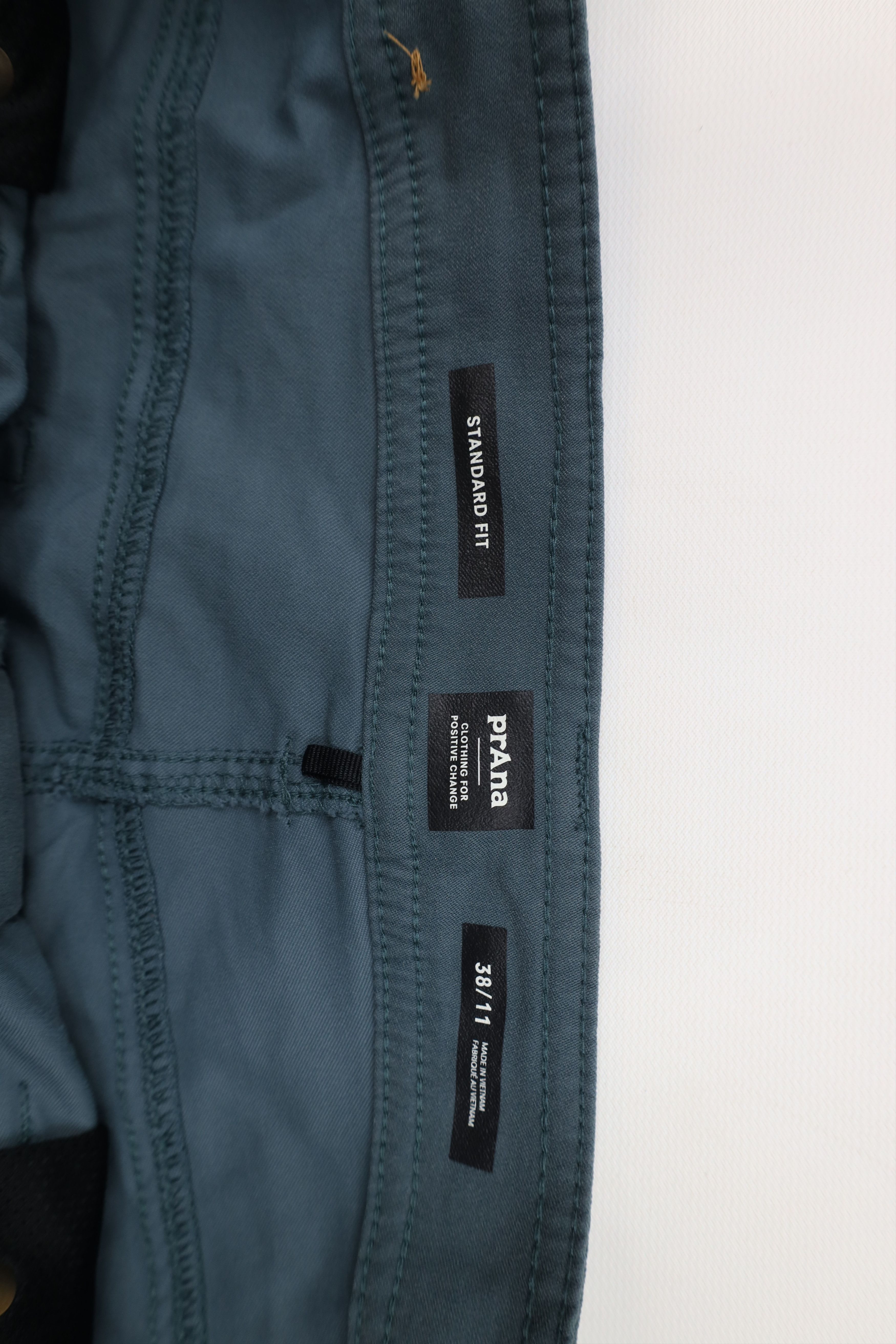 Prana × Vintage prAna Breathe Brion II Hiking Trail Mountain Shorts Teal Size US 38 / EU 54 - 6 Thumbnail