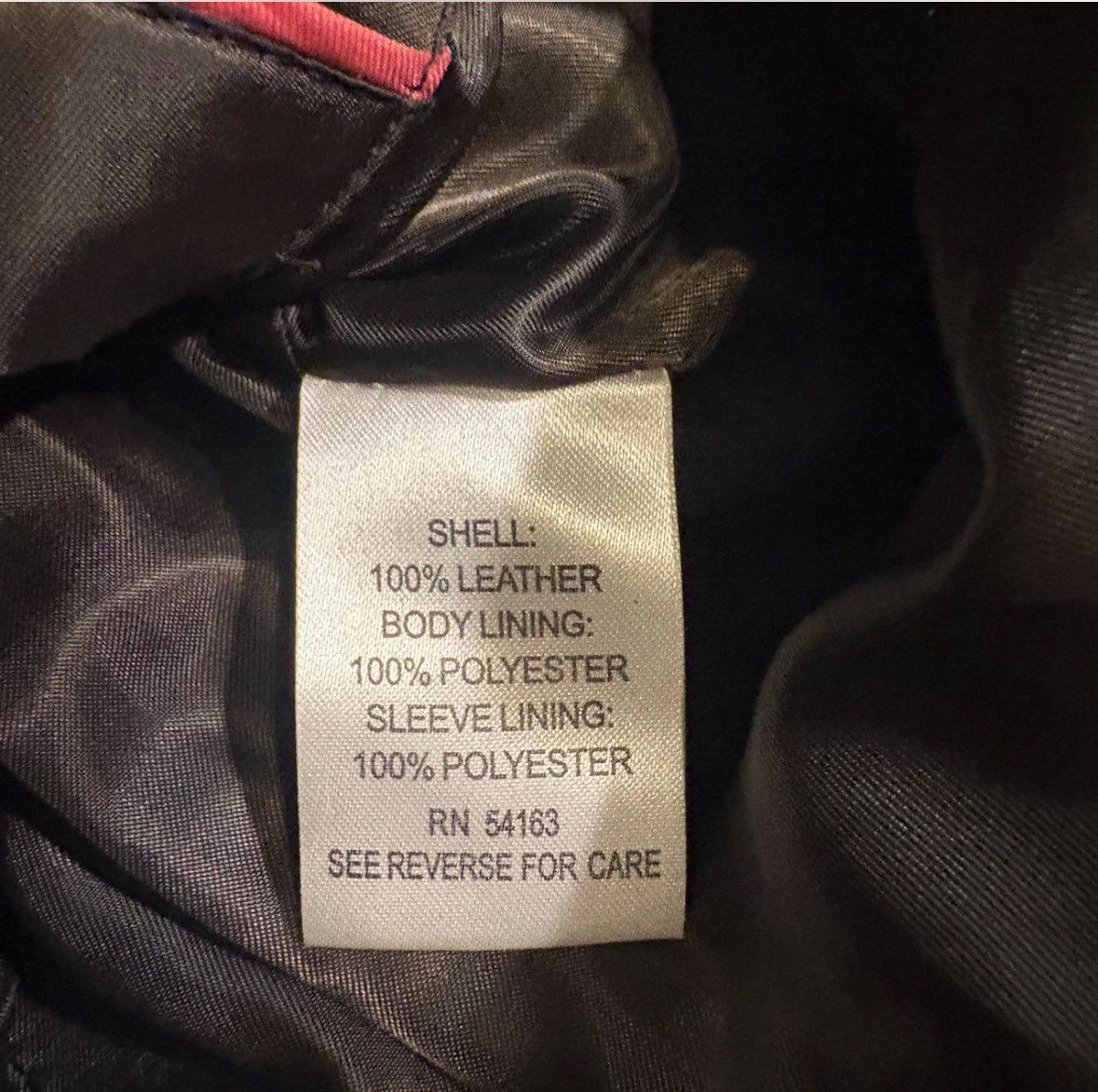 Calvin Klein Calvin Klein Brown Leather Jacket – Button Front – Size M Size M / US 6-8 / IT 42-44 - 4 Thumbnail