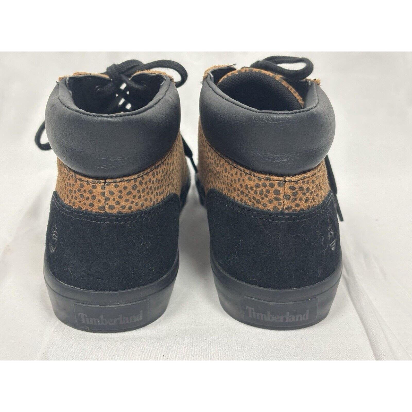Timberland Timberland Women's Chukka Boot Cheetah Suede High Top Size 8 Size US 8 / IT 38 - 4 Thumbnail