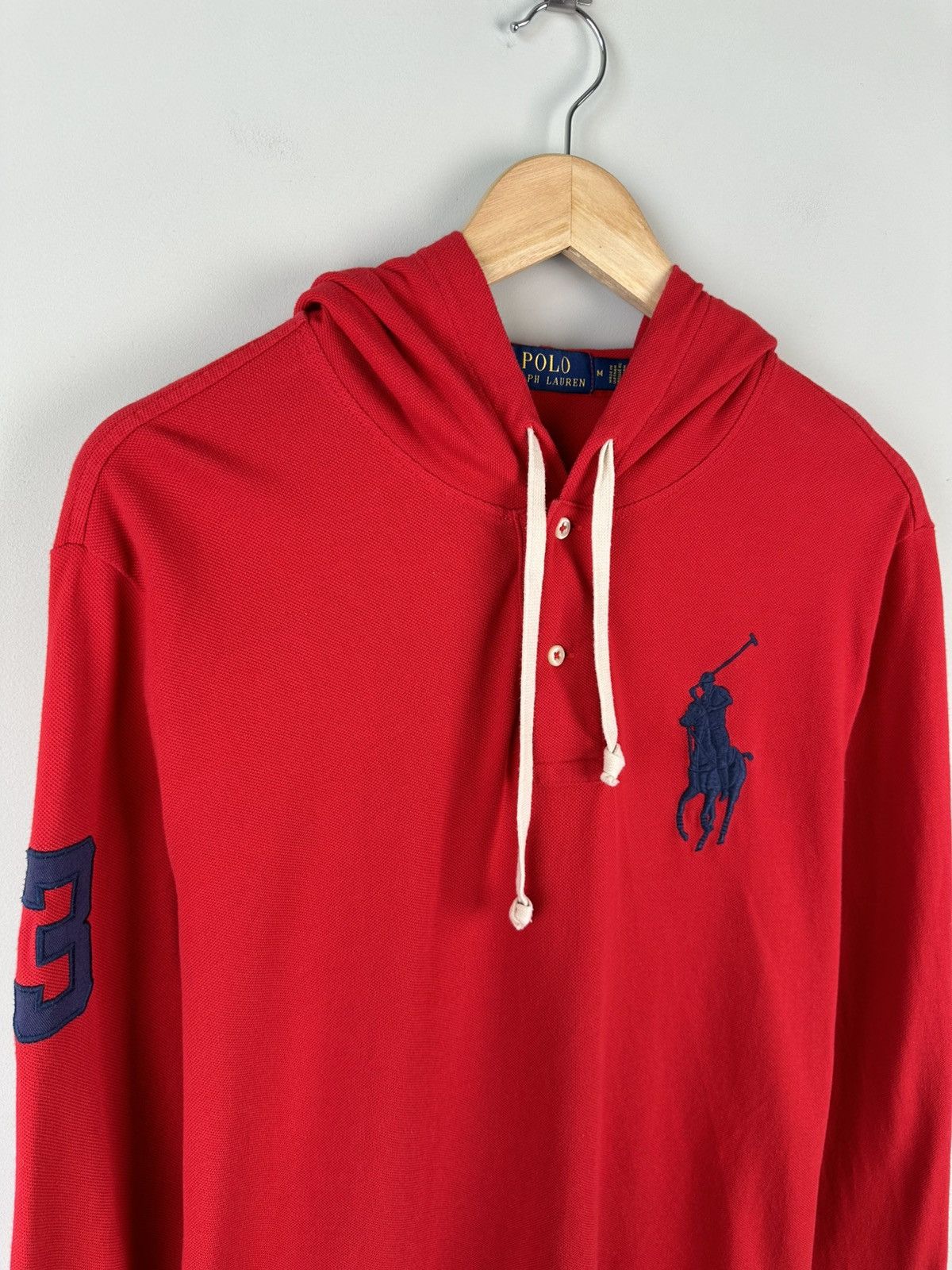 Polo Ralph Lauren Polo Ralph Lauren Hoodie Big Pony Hood Streetwear Size US M / EU 48-50 / 2 - 1 Thumbnail