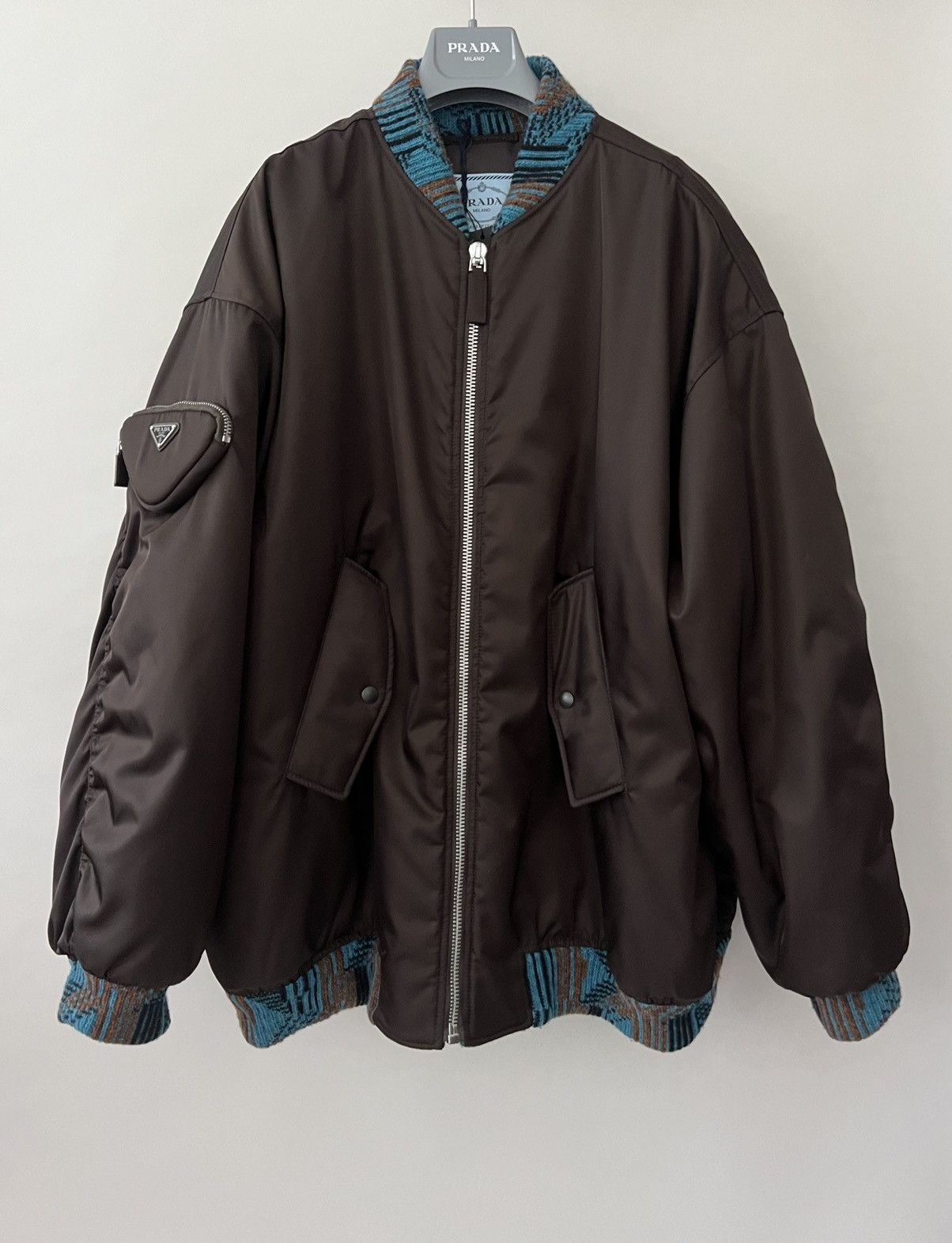 Prada 🔥RUNWAY🔥Prada Re-Nylon Bomber Size US S / EU 44-46 / 1 - 2 Thumbnail
