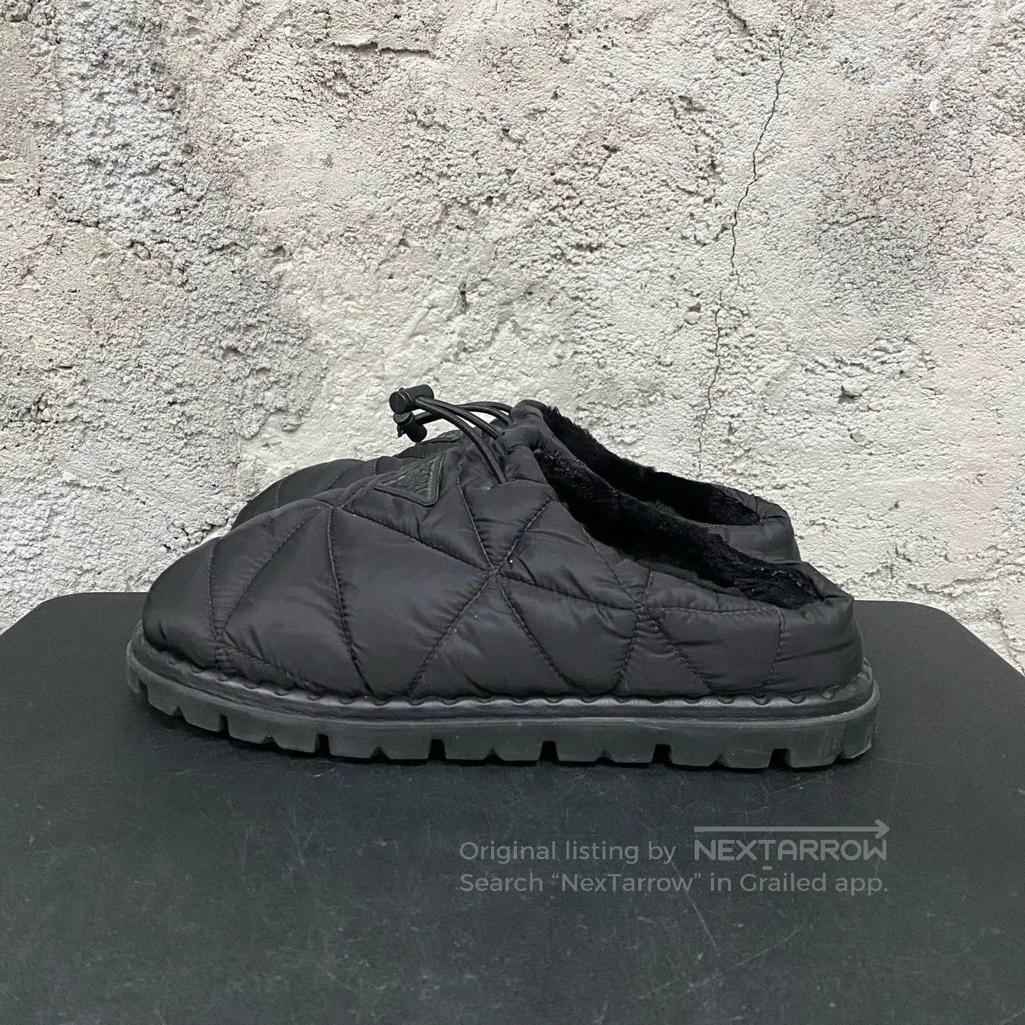Prada Black Quilted Slip. Size US 8 / EU 41 - 2 Thumbnail