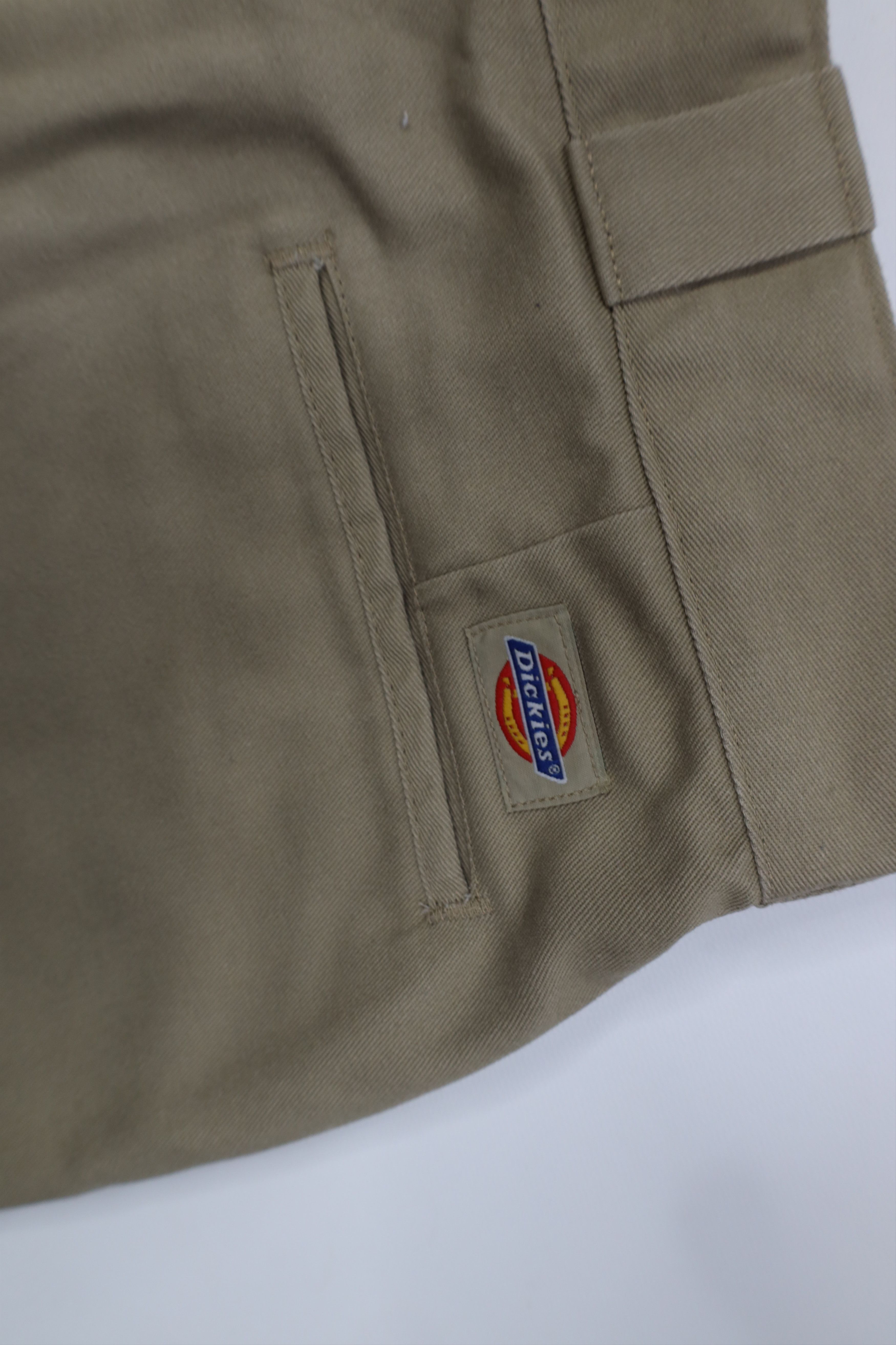 Dickies Vintage 70s Dickies Wide Leg Pants Workwear Beige USA Size US 32 / EU 48 - 13 Thumbnail