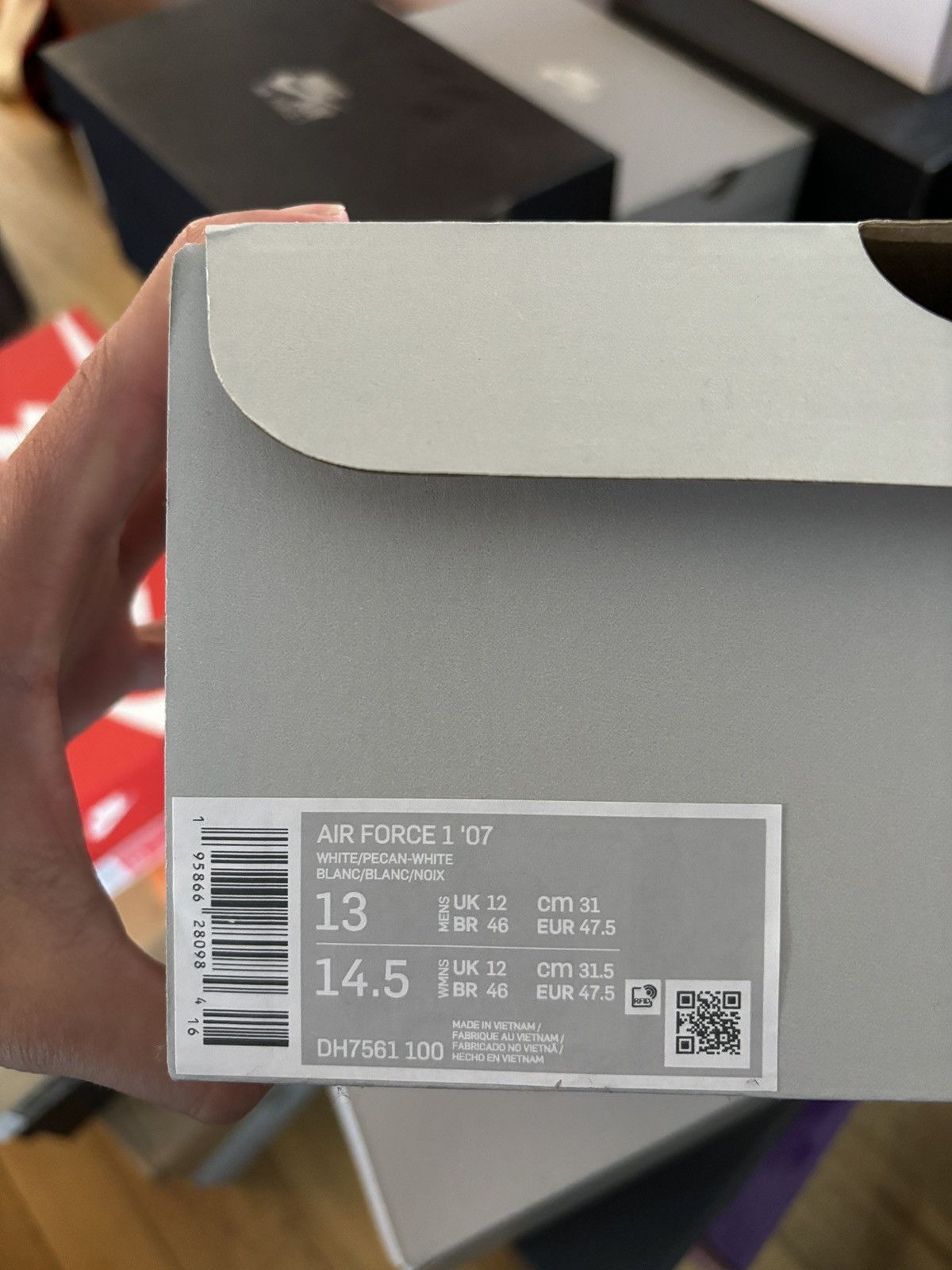 Nike Nike Air Force 1 Pecan Brown Size US 13 / EU 46 - 11 Thumbnail