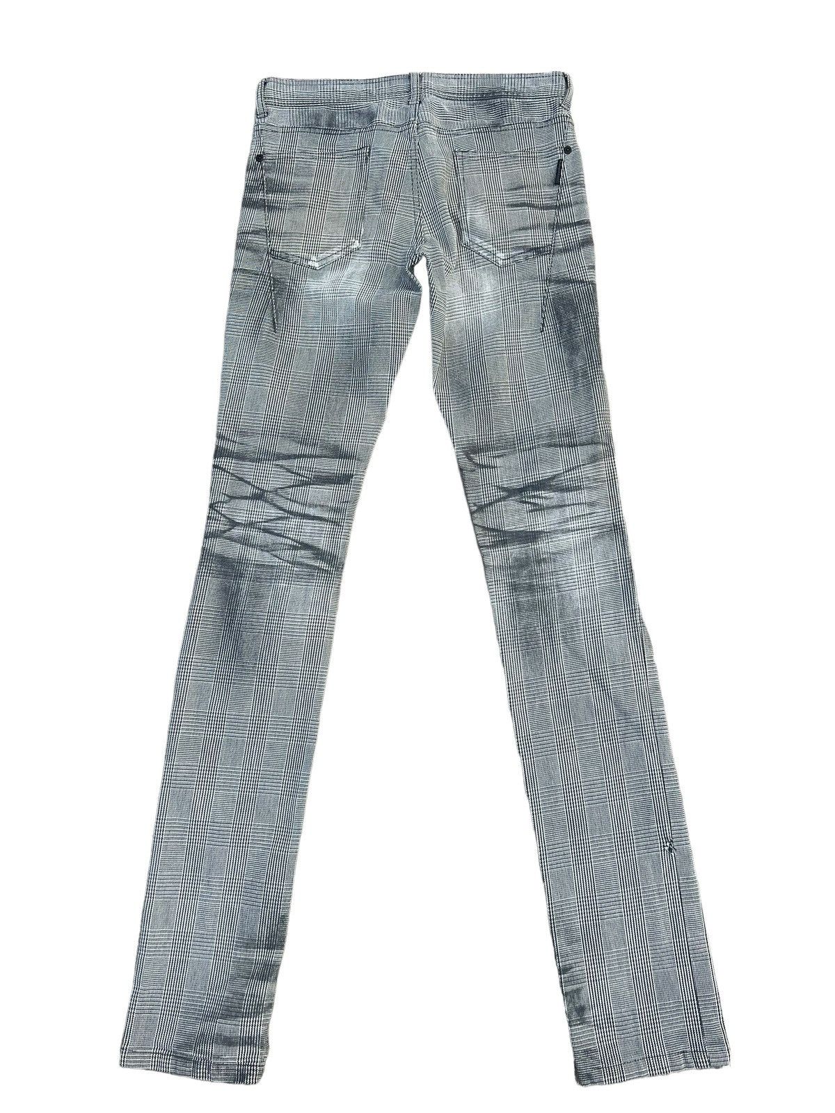 Black Barrett Neil Barrett Black Barret Japan Made Stretch Checks Skinny Size US 29 - 2 Thumbnail