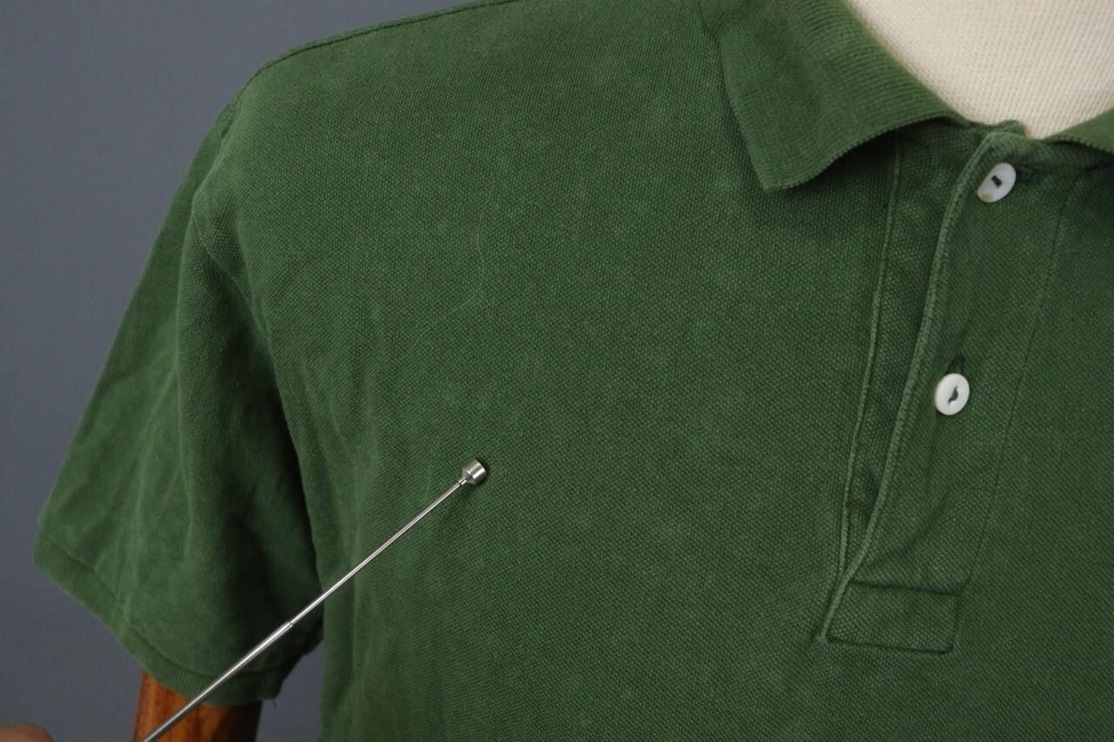 Lacoste Lacoste Green Collared Button Front Polo Shirt Size 7 Size US M / EU 48-50 / 2 - 8 Thumbnail