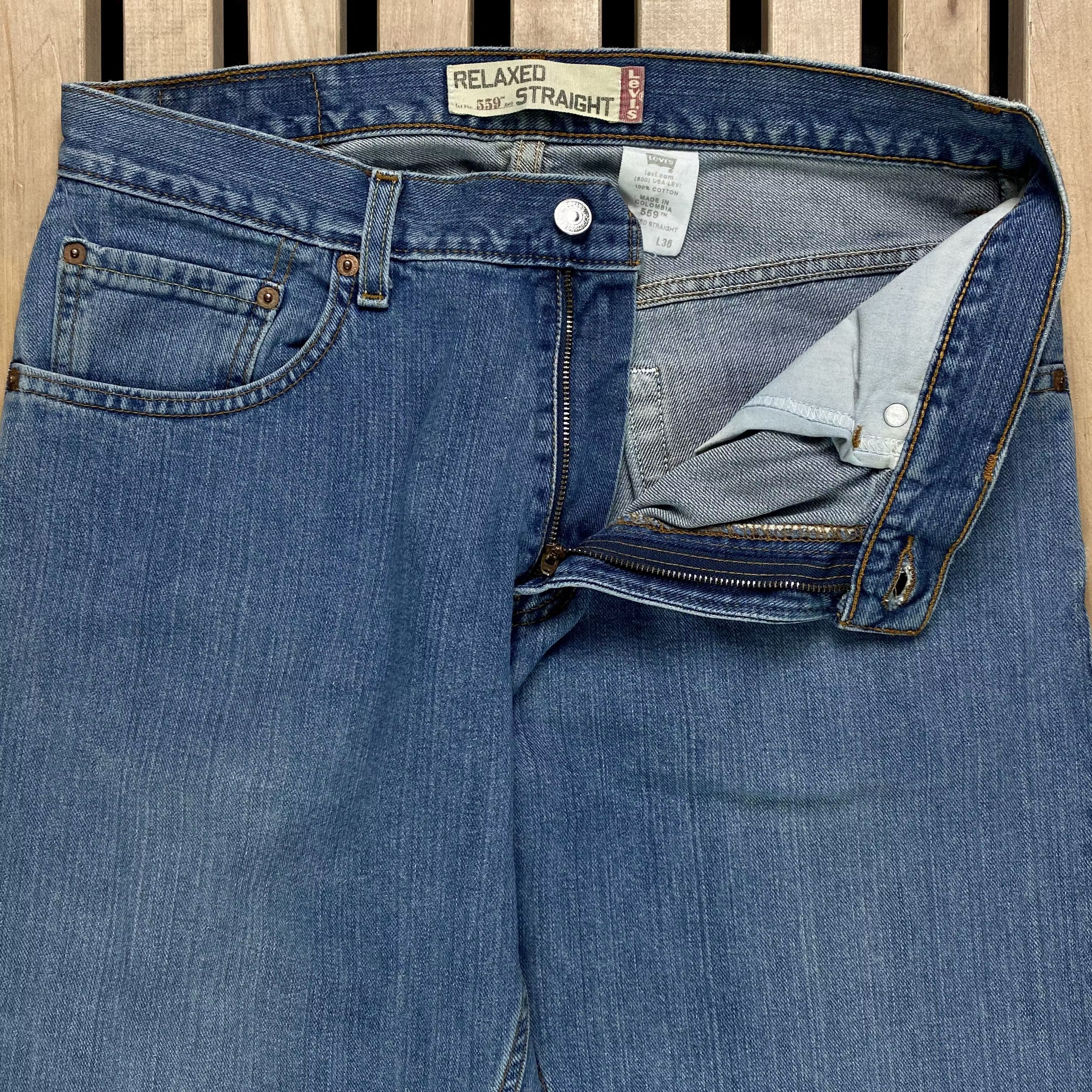 Levi's × Levi's Vintage Clothing × Vintage Mens Jeans Denim Levis 559 Vintage Size 32 Size US 32 / EU 48 - 4 Thumbnail