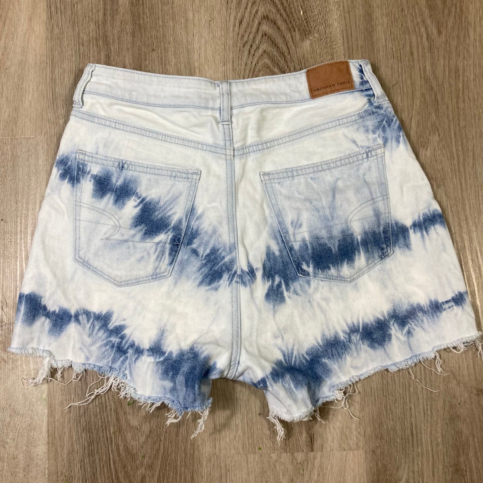 American Eagle Outfitters American Eagle Women's Tie Dye Denim Shorts Shortie 4 Size 27" / US 4 / IT 40 - 11 Thumbnail