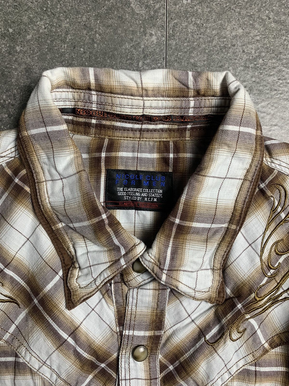 Nicole Club Nicole Club For Men Tribal Western Shirt Size US S / EU 44-46 / 1 - 4 Thumbnail