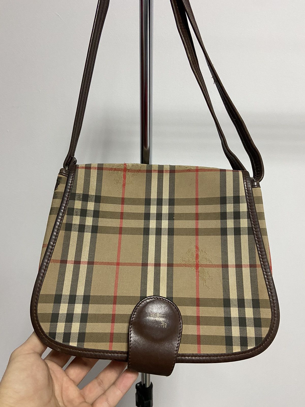 Authentic Vintage Burberry’s deals Novacheck Crossbody Bag