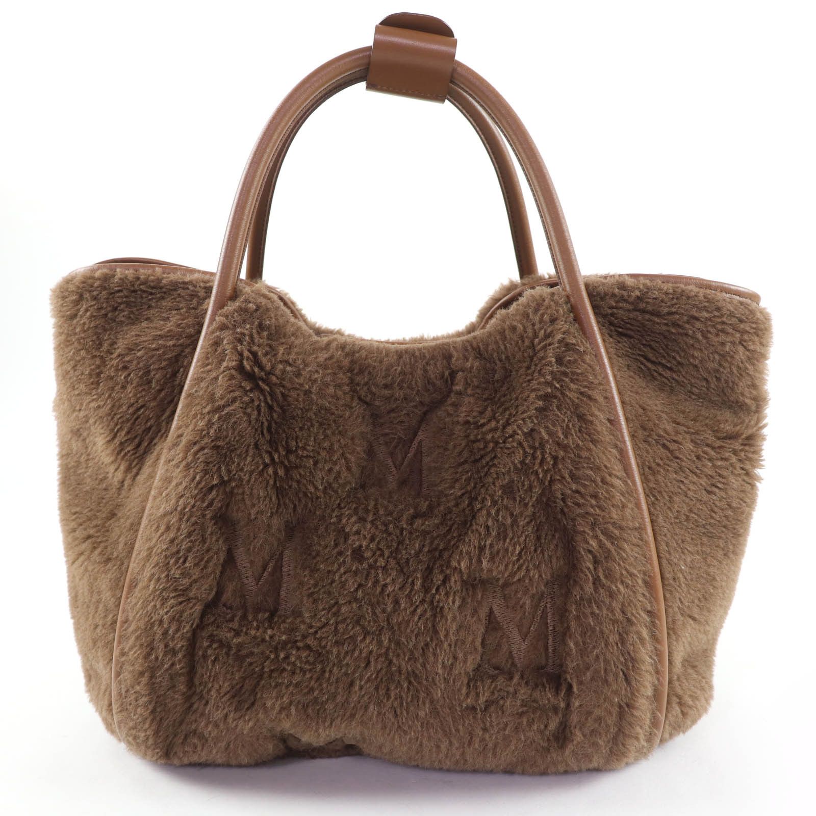 Max Mara Max Mara Max Mara Teddy Silk Blend 2way Bag Textile Handbag DUTY FREE for USA Size ONE SIZE - 1 Thumbnail
