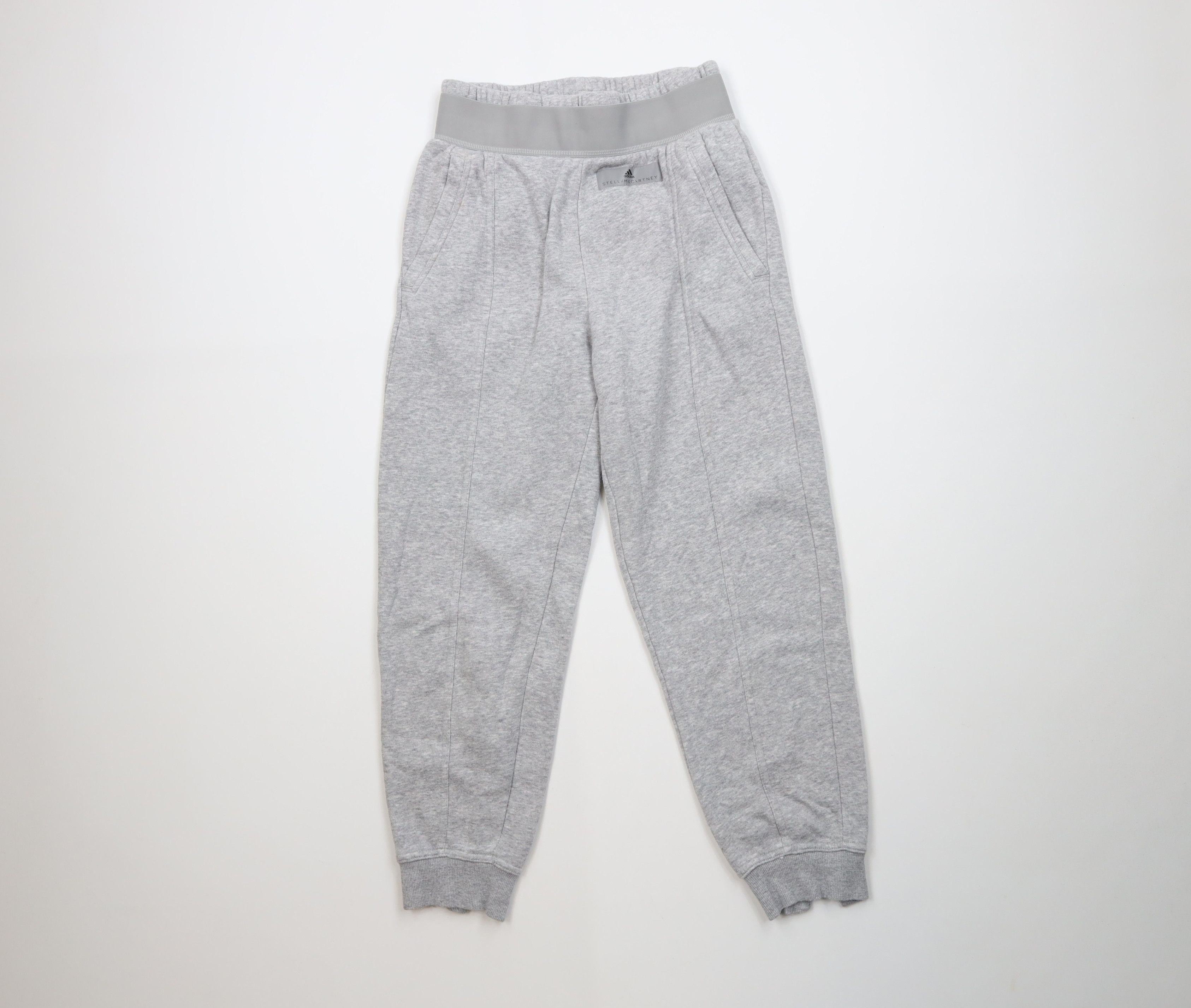 Adidas Adidas Stella Mccartney Cuffed Sweatpants Joggers Pants Gray Size 24" / US 00 / IT 34 - 1 Thumbnail