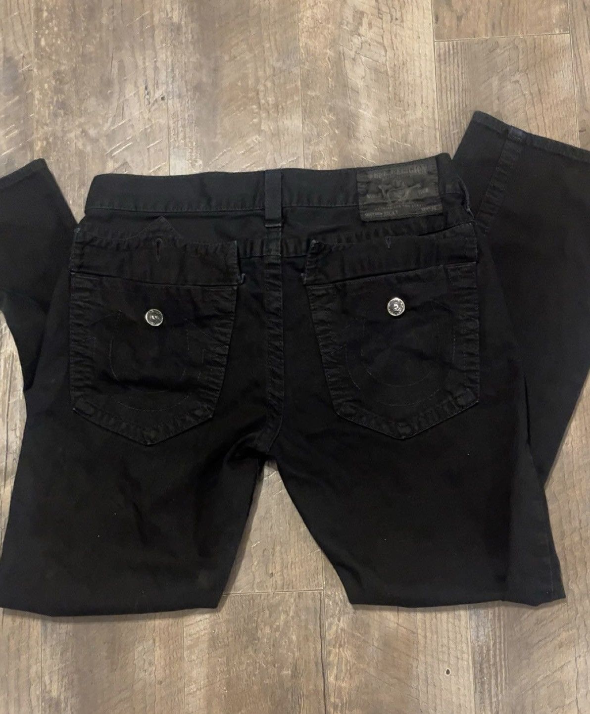 True Religion Men Black Ricky True Religion Denim jeans Size US 34 / EU 50 - 1 Thumbnail