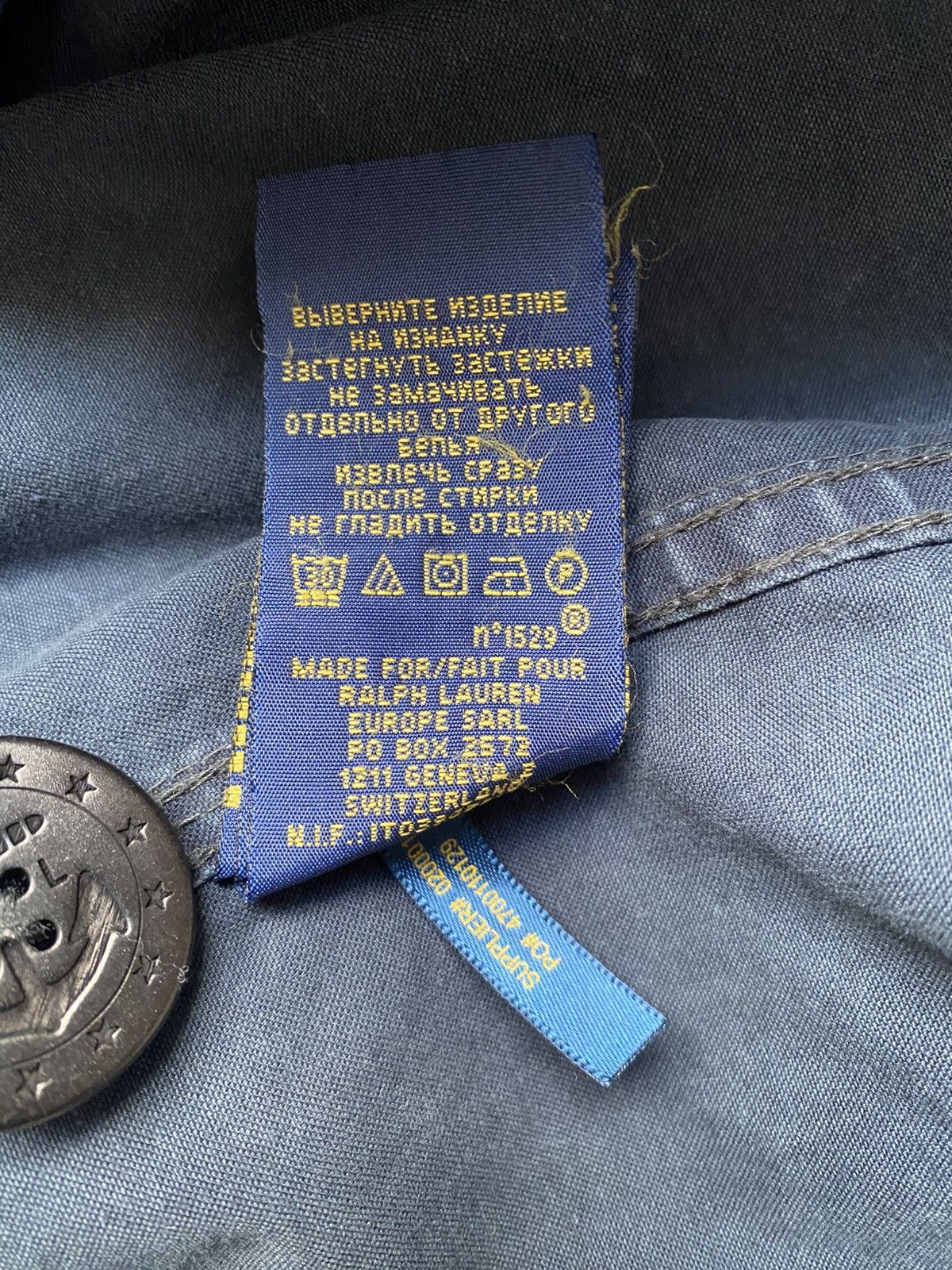 Polo Ralph Lauren Ralph Lauren - Naval Tailors Jacket - Navy Blue - XL Size US XL / EU 56 / 4 - 16 Thumbnail