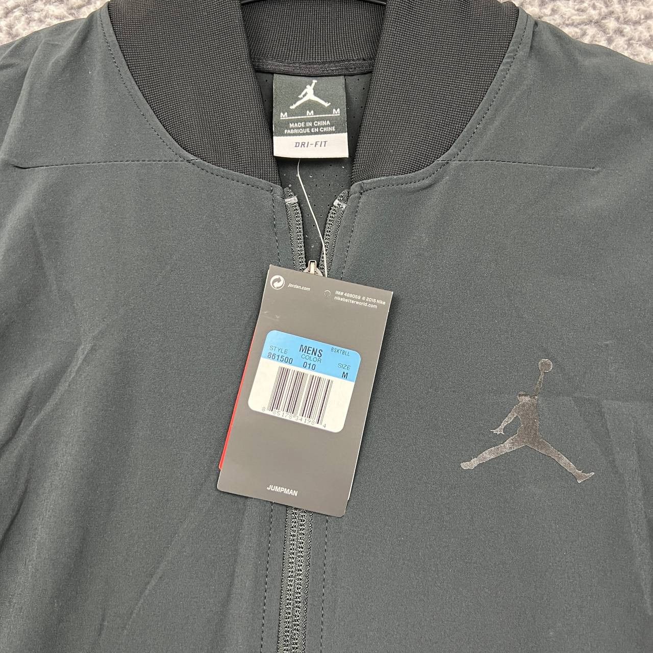 Jordan Brand Air Jordan Varsity Jacket Men Dri-Fit Jumpman Full Zip New M Size US M / EU 48-50 / 2 - 4 Thumbnail