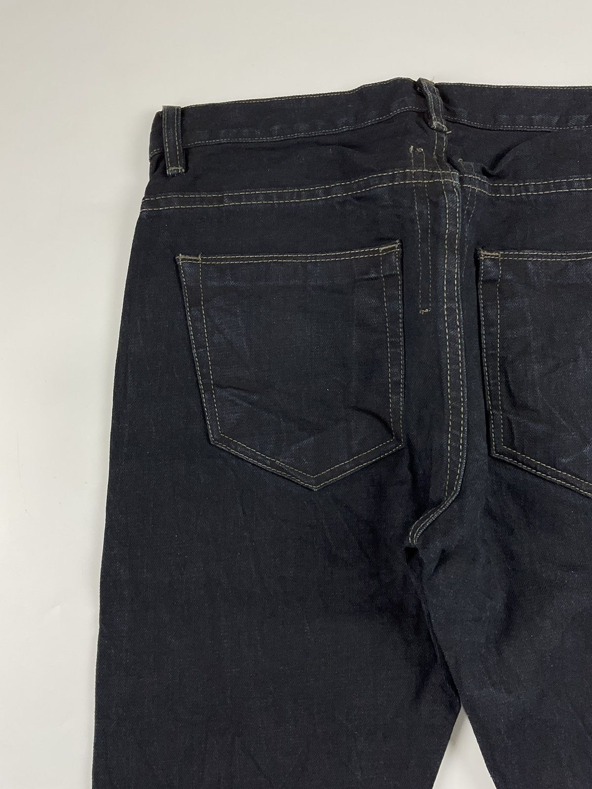Rick Owens Rick Owens Hard Blue Detroit Cut Denim Size US 30 / EU 46 - 7 Thumbnail