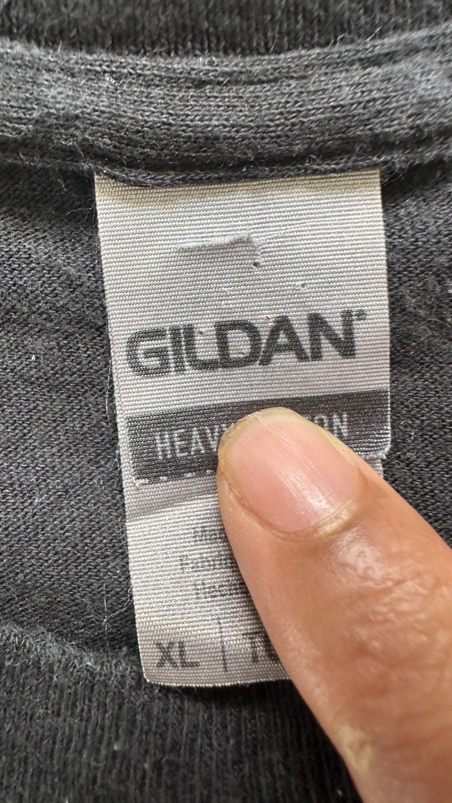 Gildan × Vintage SAINT OR SINNER TEE Size US L / EU 52-54 / 3 - 3 Thumbnail