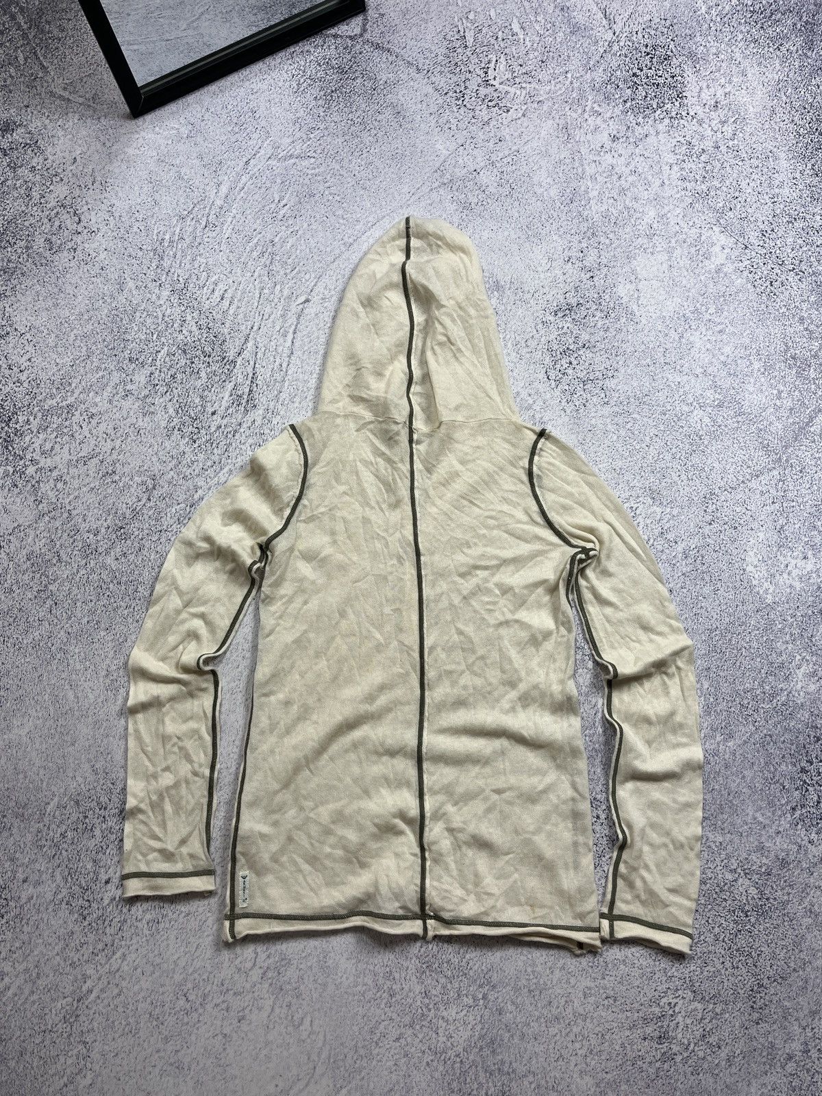 Giorgio Armani Vintage Armani Jeans Cashmere Avant Garde Hoodie Japanese Size M / US 6-8 / IT 42-44 - 5 Thumbnail