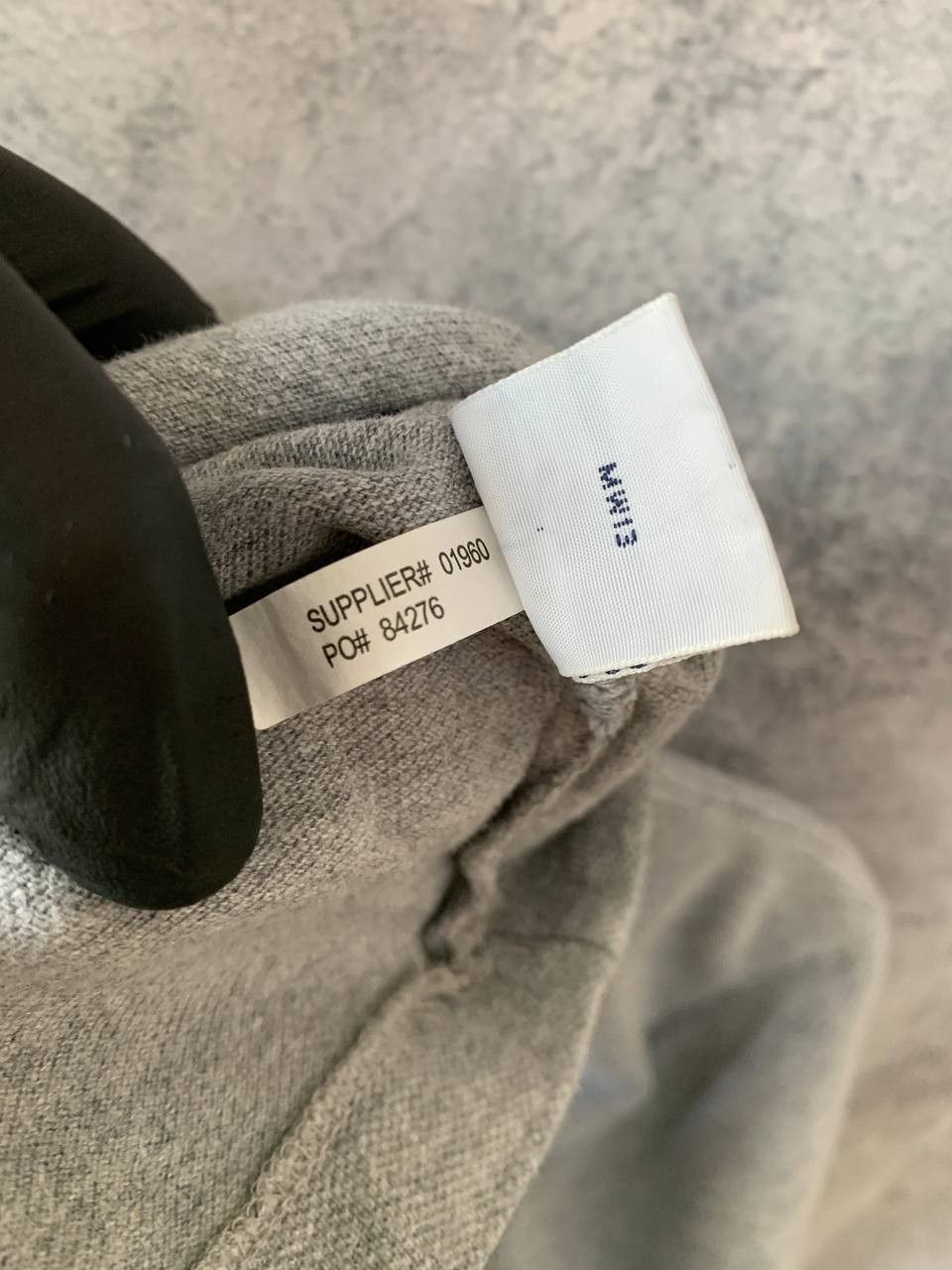 Polo Ralph Lauren × Vintage Polo Ralph Lauren Vintage 90s V-Neck T-Shirt Gray Pique Size US L / EU 52-54 / 3 - 13 Thumbnail