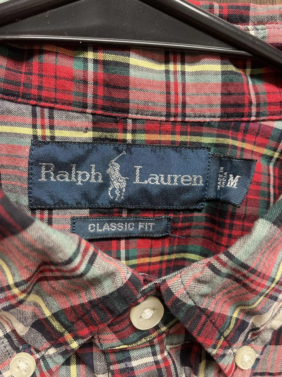 Polo Ralph Lauren Short Sleeve Madras Plaid Shirt Size US M / EU 48-50 / 2 - 3 Thumbnail