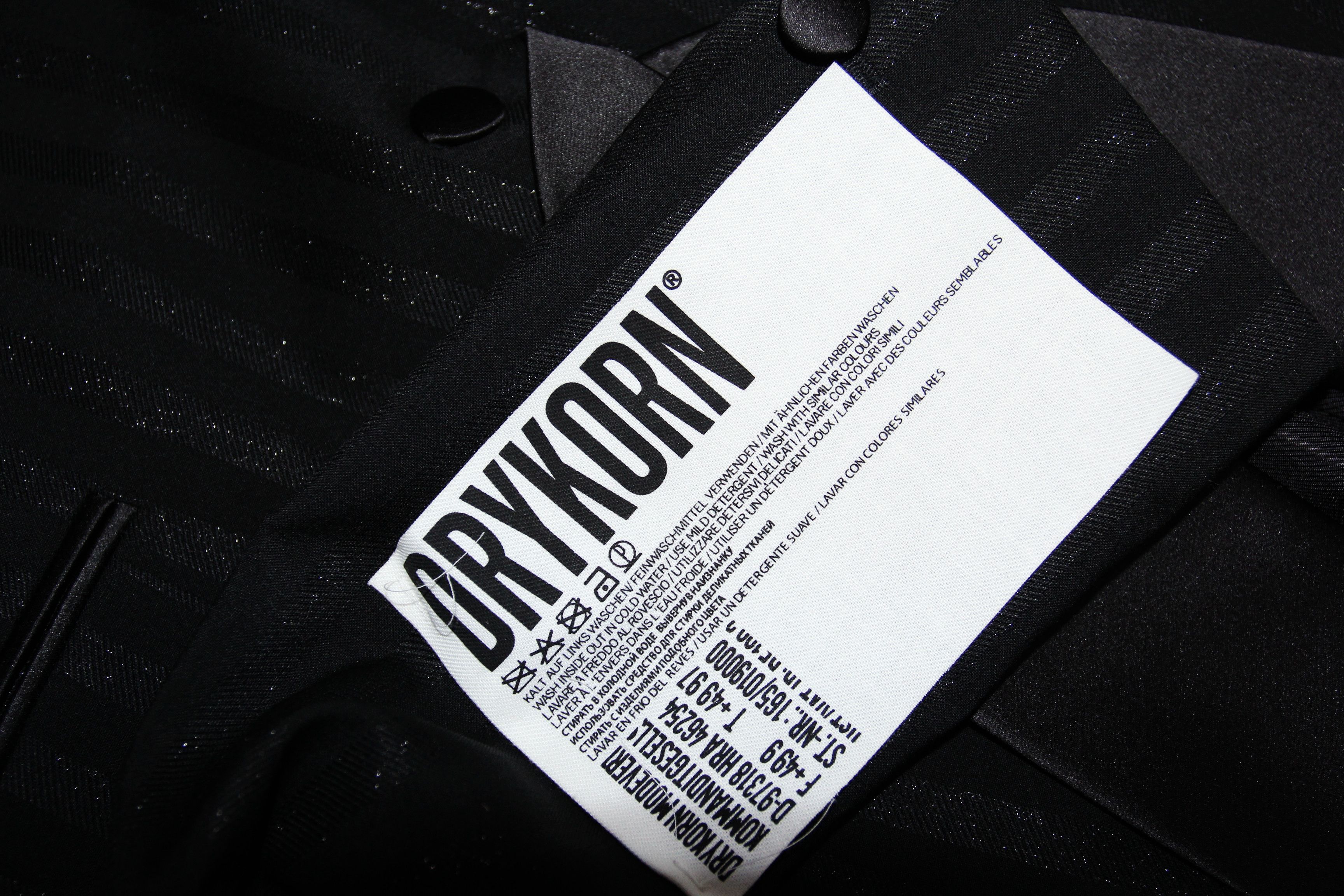 DRYKORN BNWT AW24 DRYKORN BELAZO STRIPED DINNER JACKET 50 Size US M / EU 48-50 / 2 - 8 Thumbnail