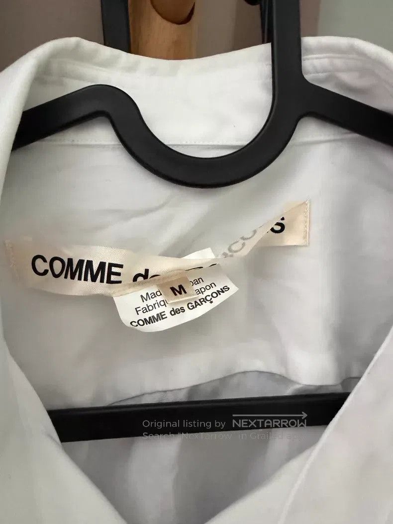 Comme des Garcons Comme Des Garcons White long-sleeve shirt Size M / US 6-8 / IT 42-44 - 2 Thumbnail