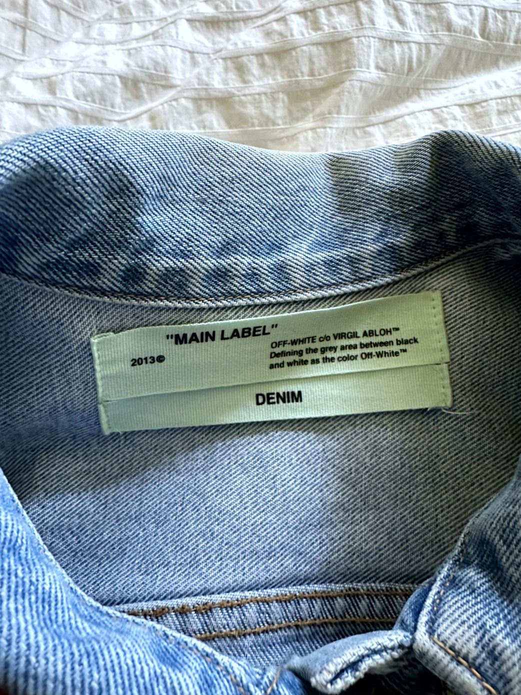 Off-White Off-White Denim Jacket Size XS / US 0-2 / IT 36-38 - 3 Thumbnail