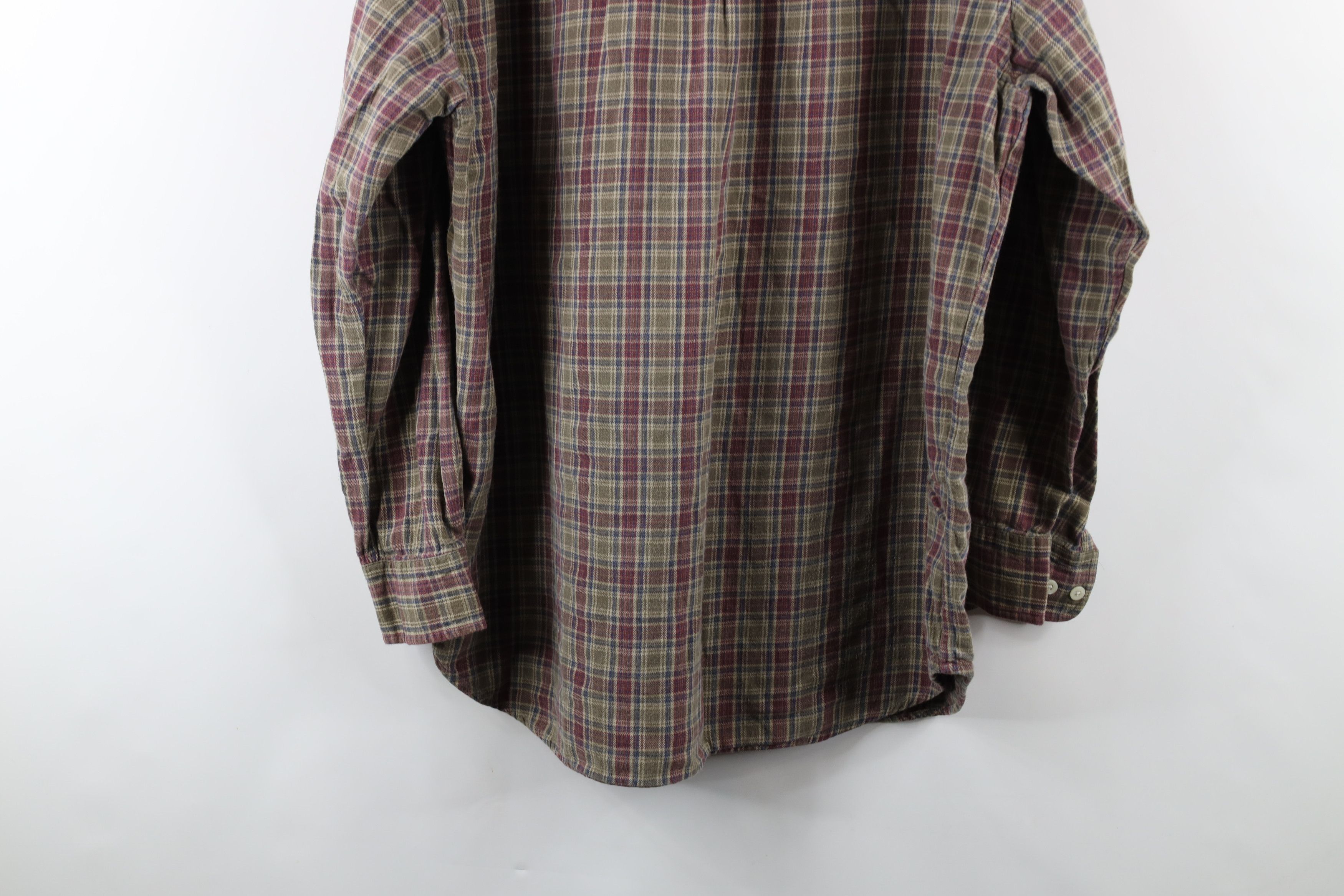 Vintage Vintage 90s Streetwear Collared Button Down Shirt Plaid Size US XL / EU 56 / 4 - 10 Thumbnail