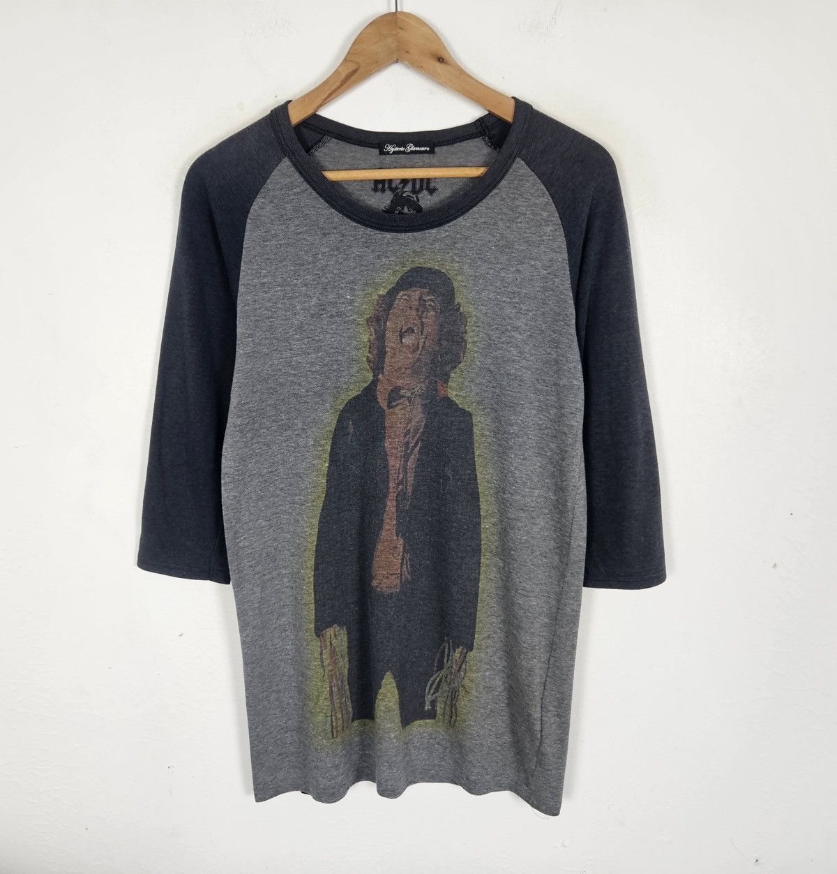Hysteric Glamour Hysteric Glamour ACDC Angus Young raglan shirt Size S / US 4 / IT 40 - 3 Thumbnail