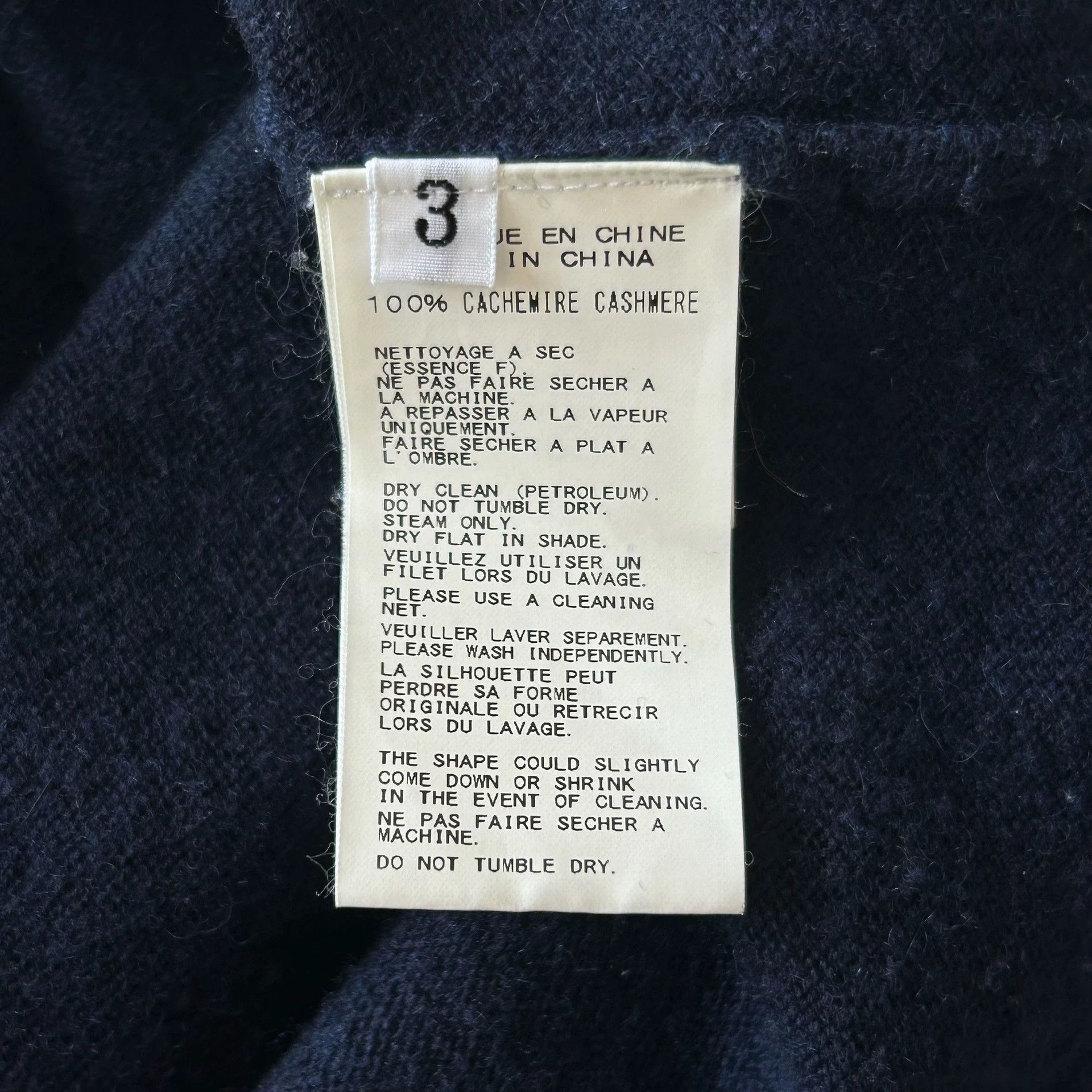 Yohji Yamamoto Yohji Yamamoto 13AW Signature Cashmere Cardigan Size US L / EU 52-54 / 3 - 6 Thumbnail