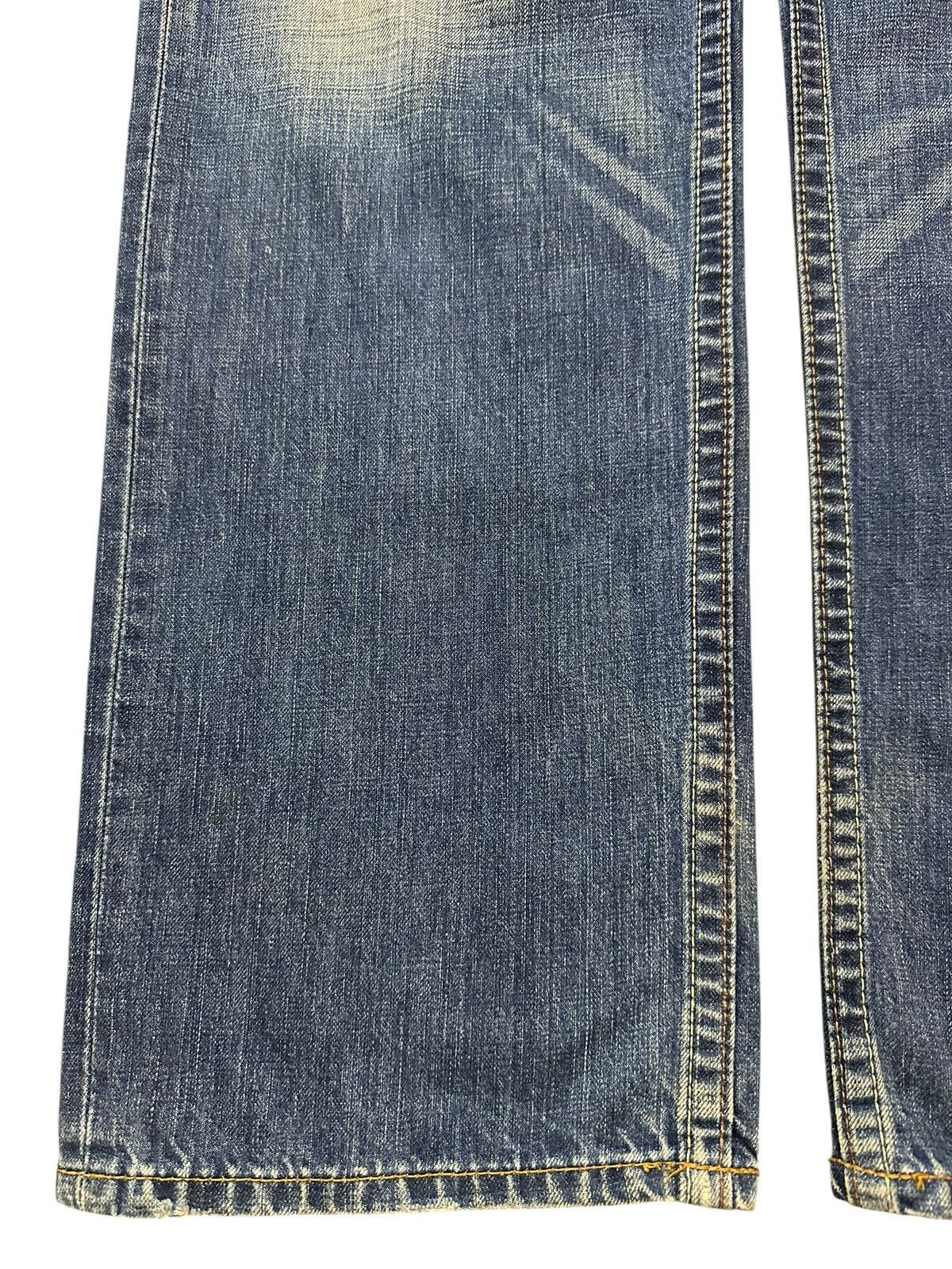 Levi's Vintage 90 Levis 503 Blue Faded Wash Distress Baggy Jeans Size US 34 / EU 50 - 7 Thumbnail