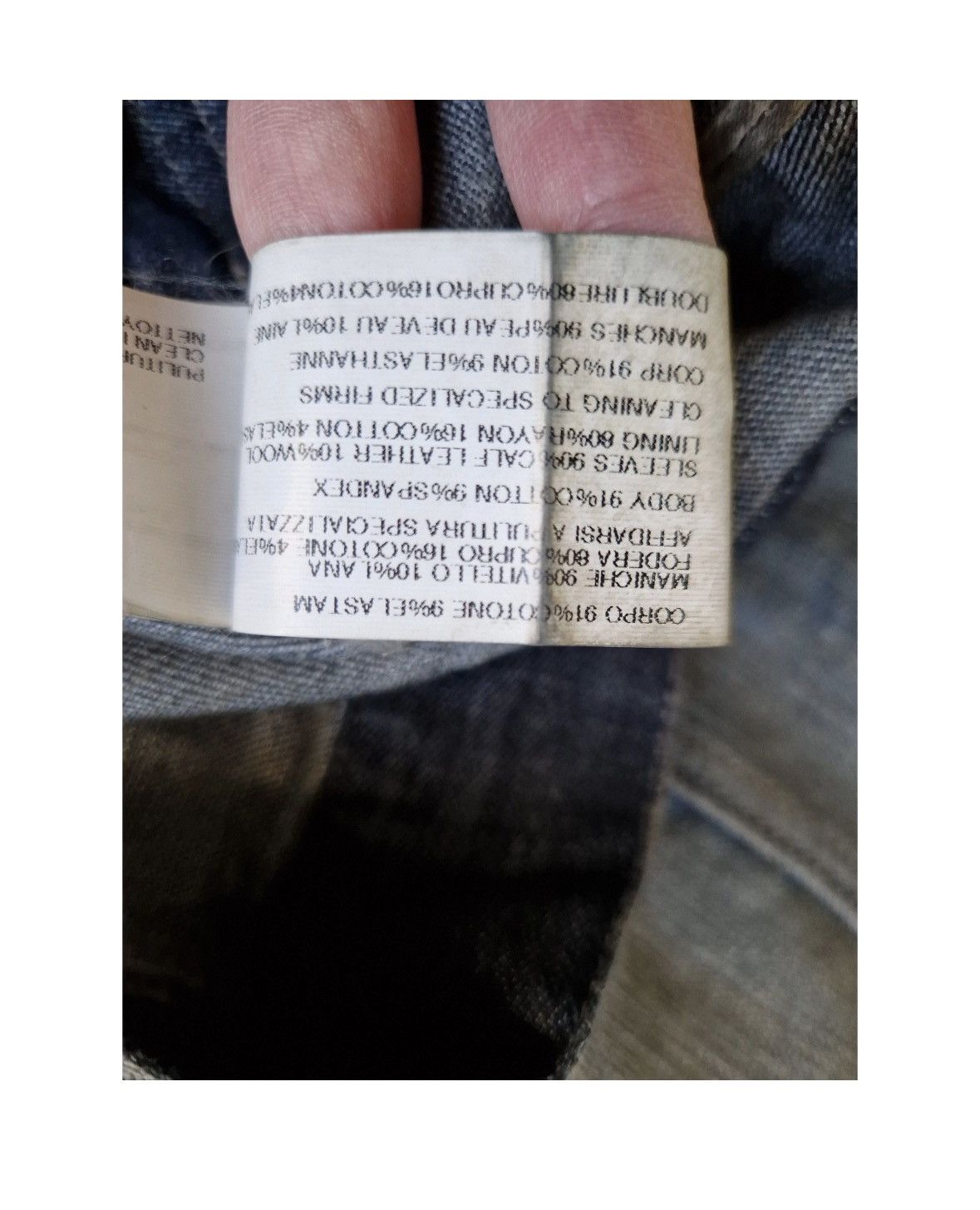 Rick Owens Rick Owens SS10 “Dust” Leather Sleeve Jacket Size L / US 10 / IT 46 - 6 Thumbnail