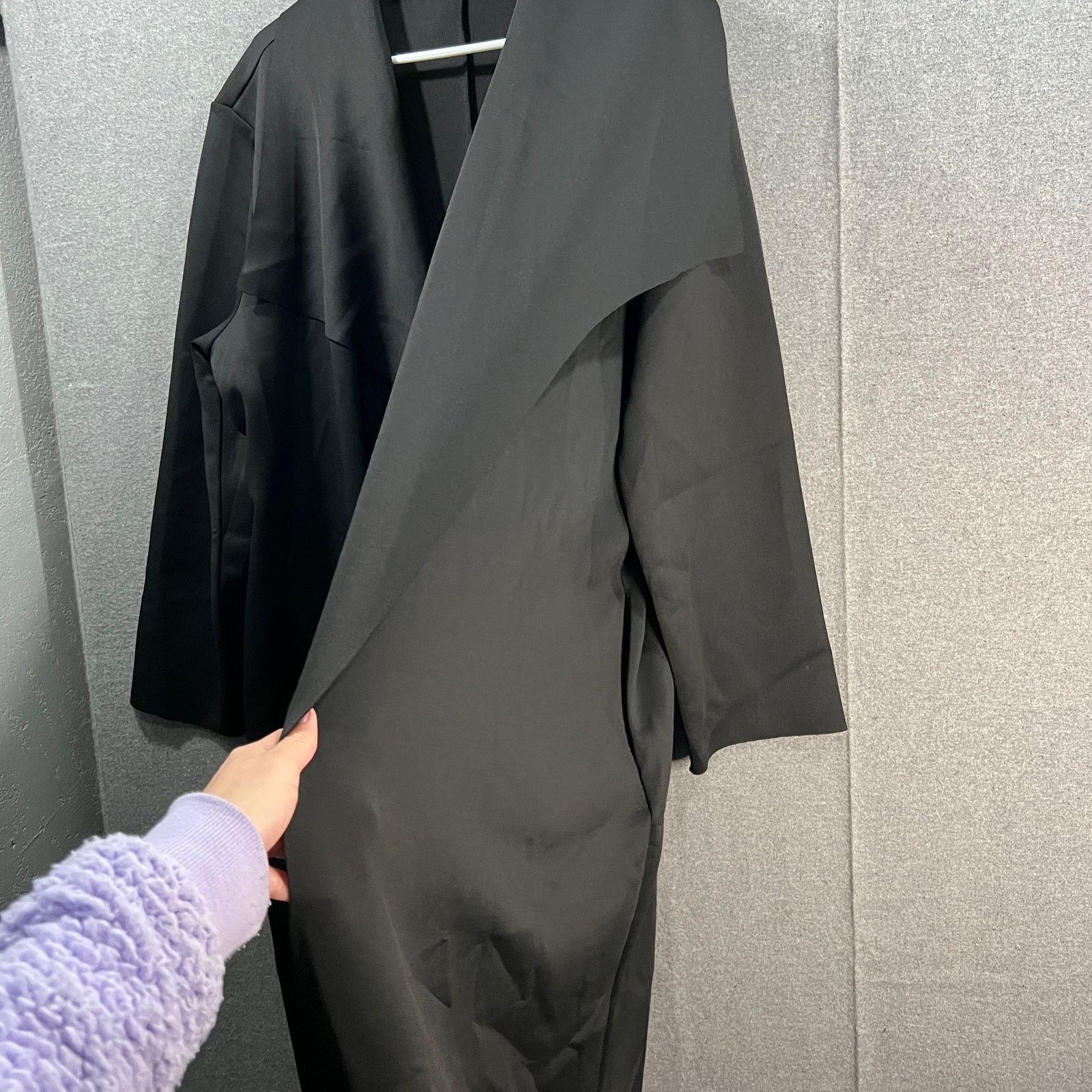 Other Girl With Curves Draped Scuba Jacket Black Size Large Size L / US 10 / IT 46 - 11 Thumbnail
