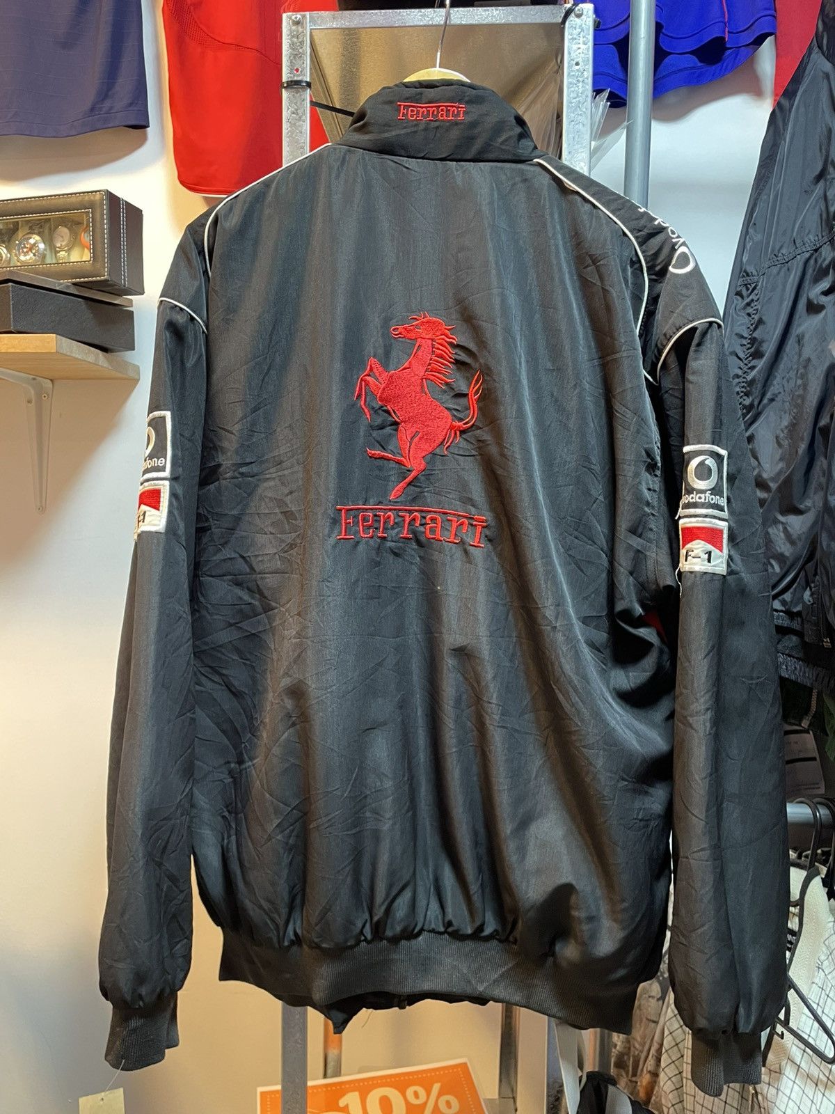 Other Vintage Y2K Ferrari Bomber Jacket Size US XXL / EU 58 / 5 - 3 Thumbnail