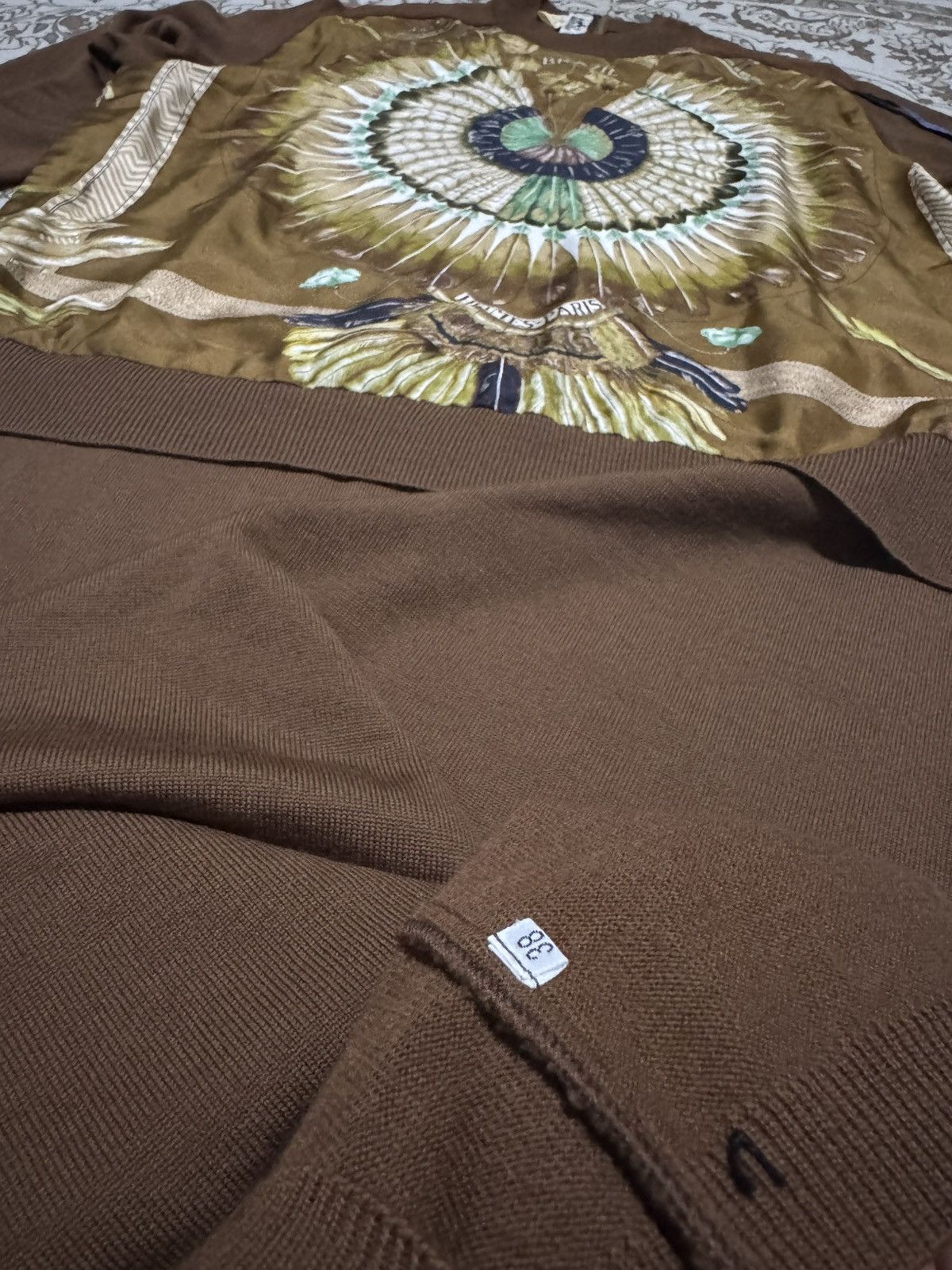 Hermes Hermès 🇧🇷 TWILLAINE LAURENCE TOUTSY BOURTHOUMIEUX BLOUSE Size XS / US 0-2 / IT 36-38 - 5 Thumbnail