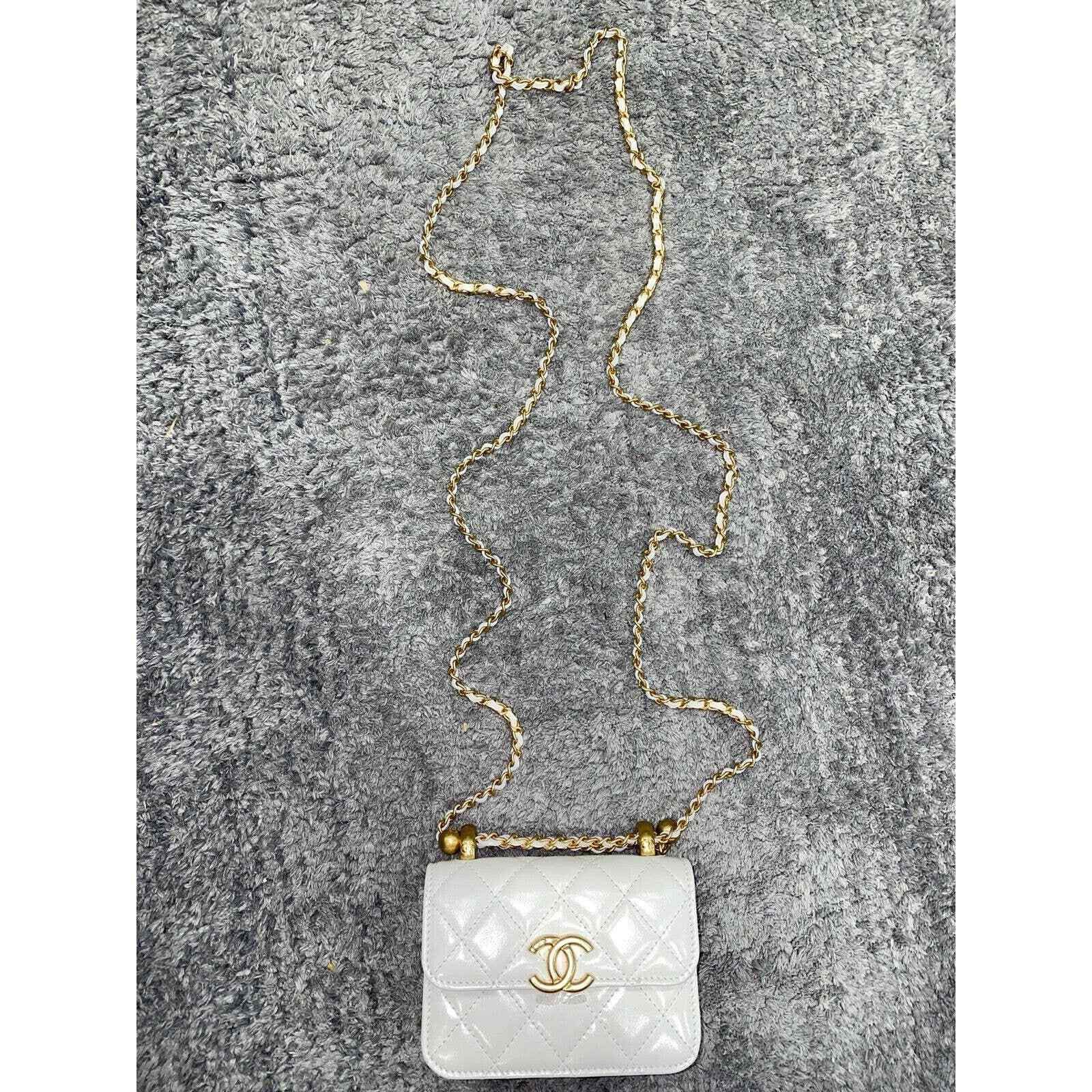 Chanel Chanel Mini Flap Coin With Chain Handle Crossbody Bag Size ONE SIZE - 5 Thumbnail