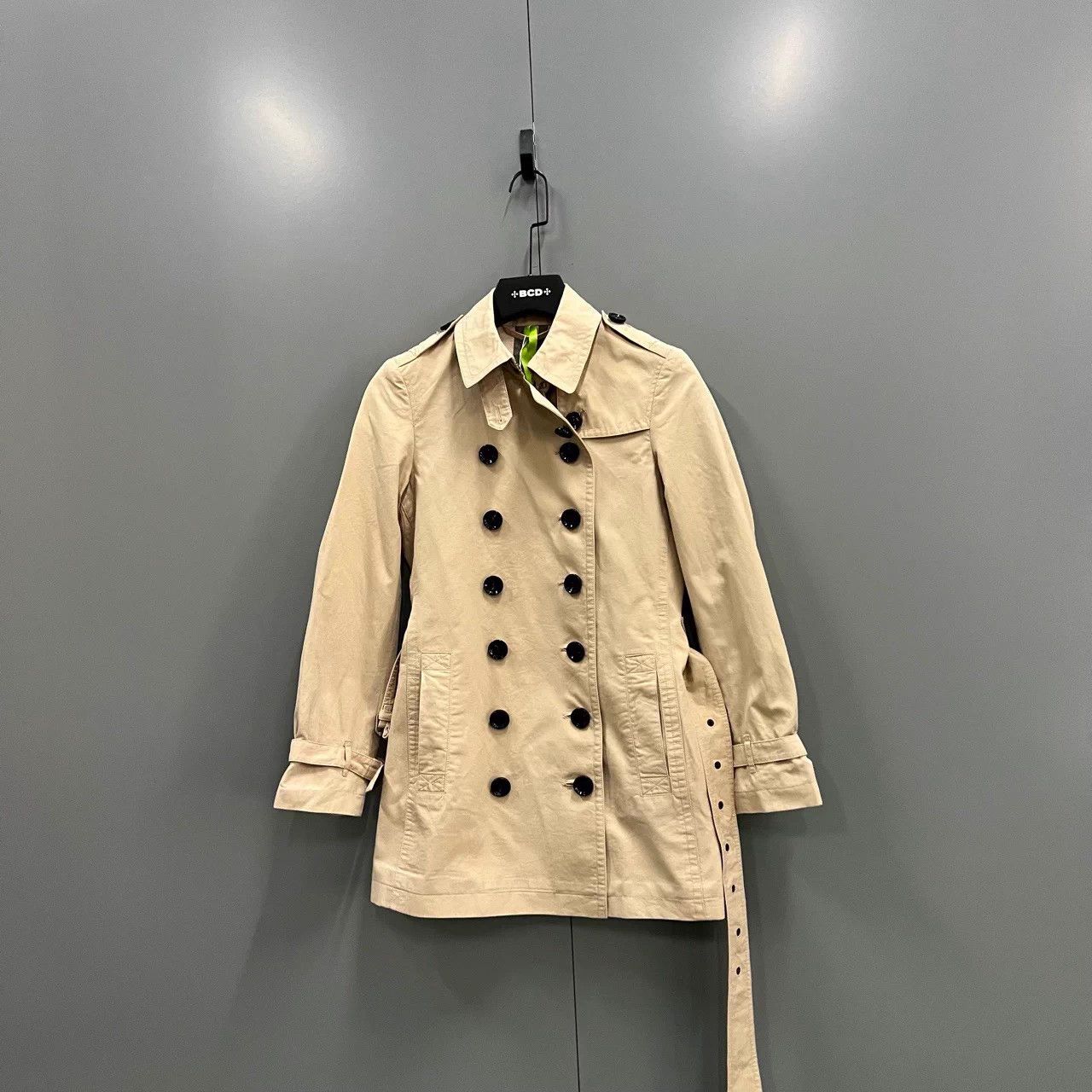 Burberry Burberry Khaki DB Trench Coat 36 95 New Size XS / US 0-2 / IT 36-38 - 1 Thumbnail