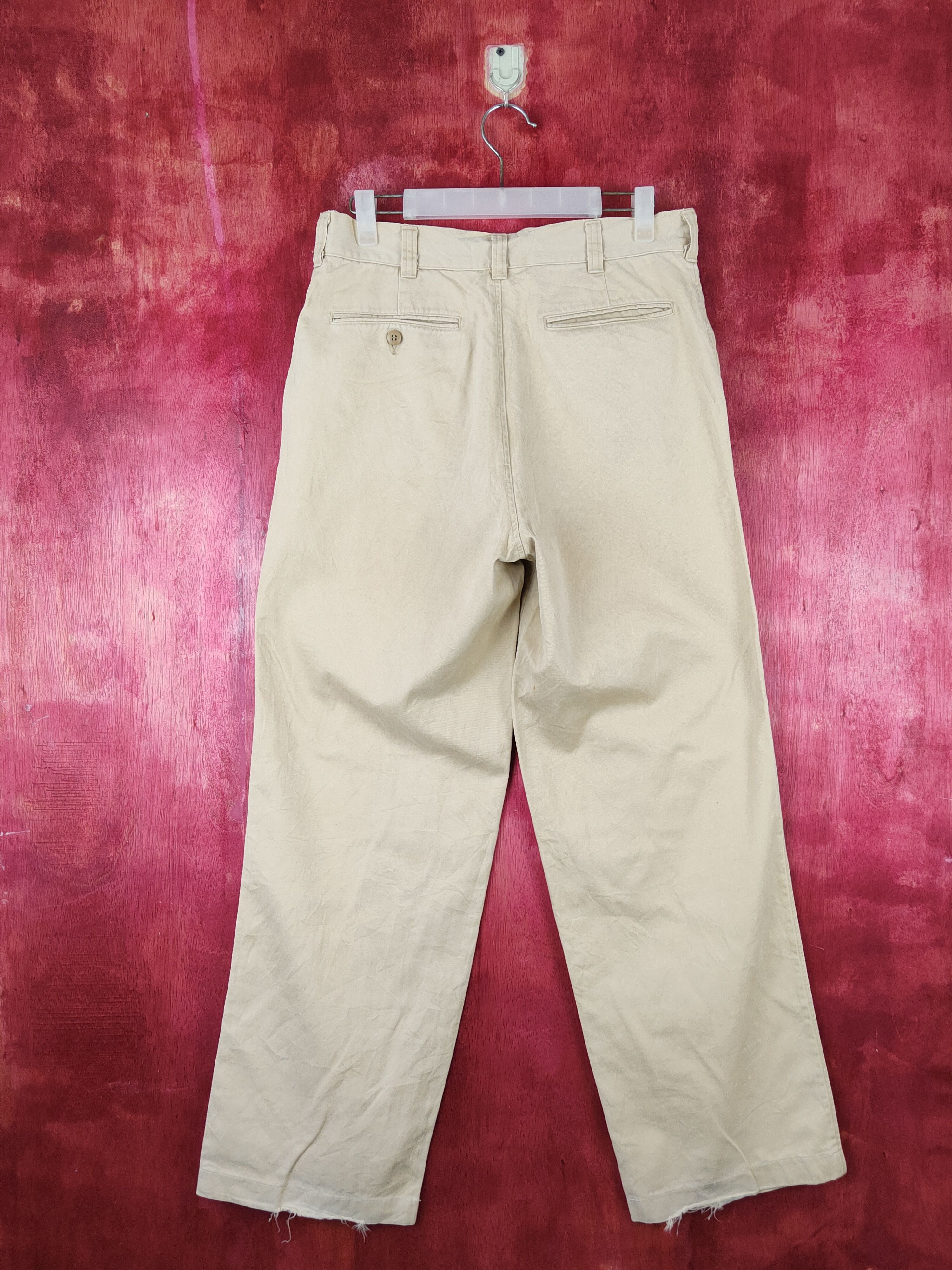 Edwin Edwin Beige military vintage Casual Pants #S1392 Size US 30 / EU 46 - 7 Thumbnail