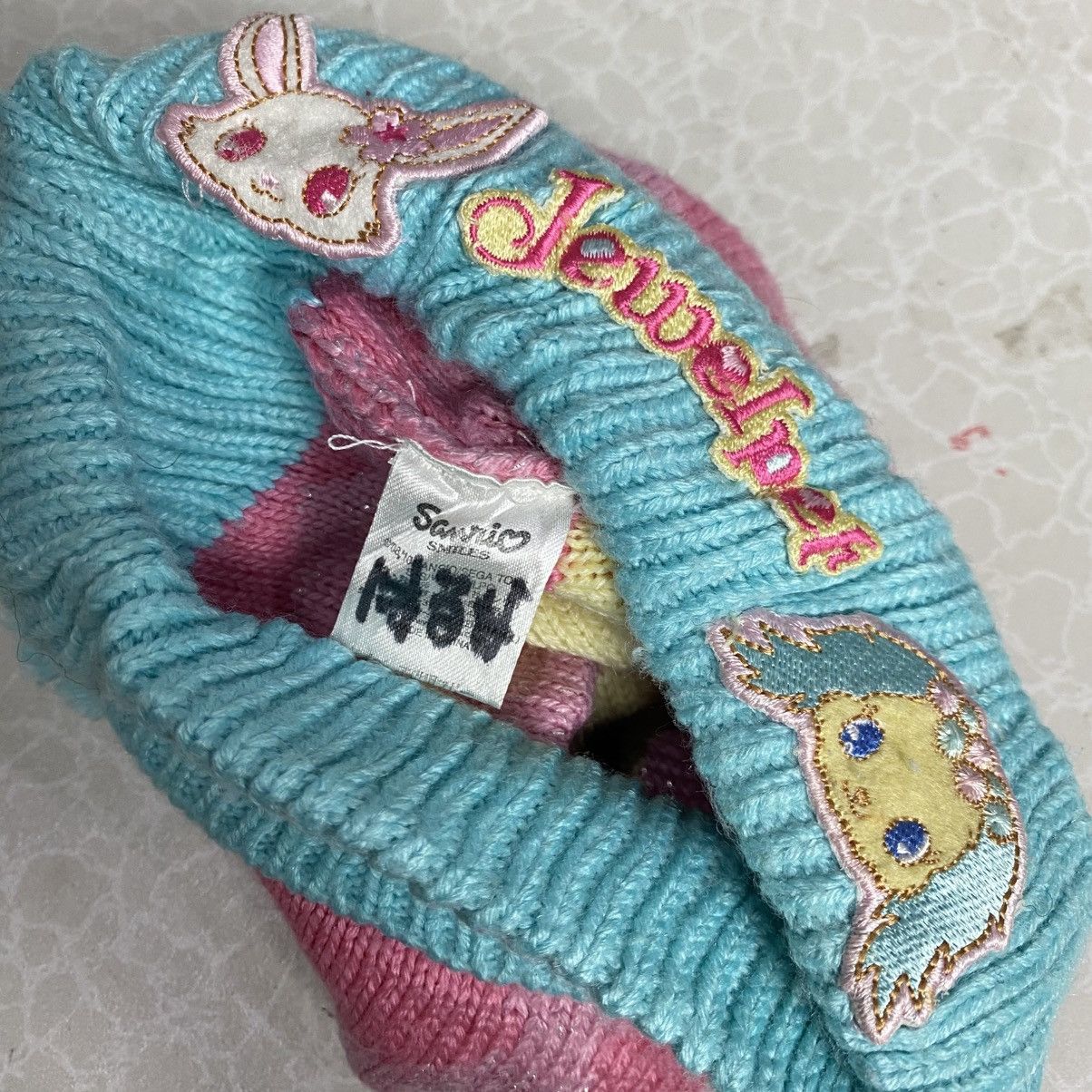 Japanese Brand × Vintage 2000s y2k jewel pet cute beanie hats Size ONE SIZE - 6 Thumbnail