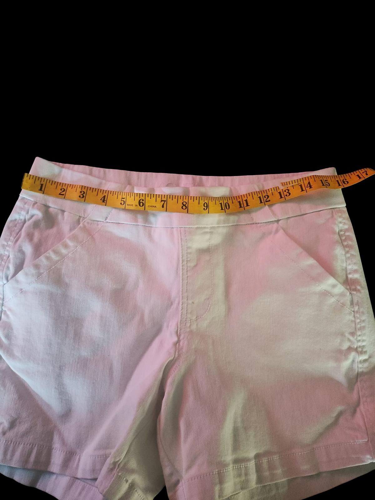 Designer JAG Jeans Gracie 5" White Shorts Size 6 Size 28" / US 6 / IT 42 - 7 Thumbnail