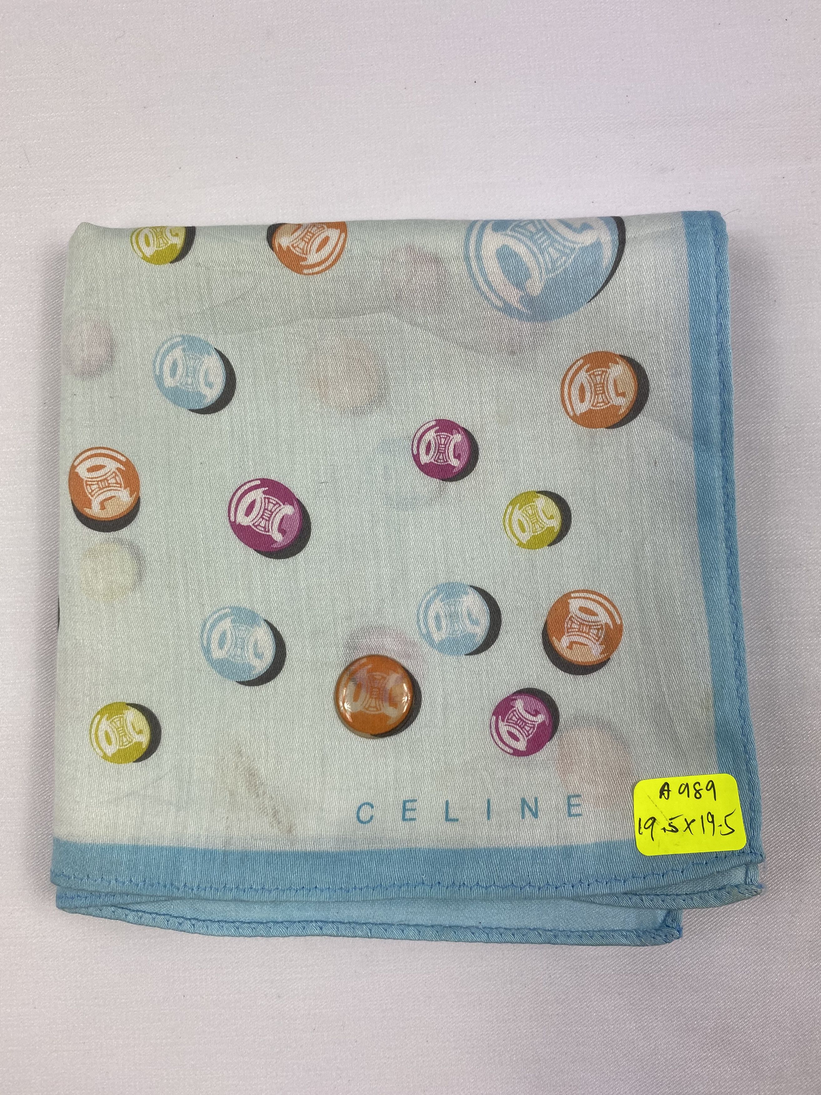 Celine Celine Handkerchief / Bandana / Neckerchief Size ONE SIZE - 7 Thumbnail